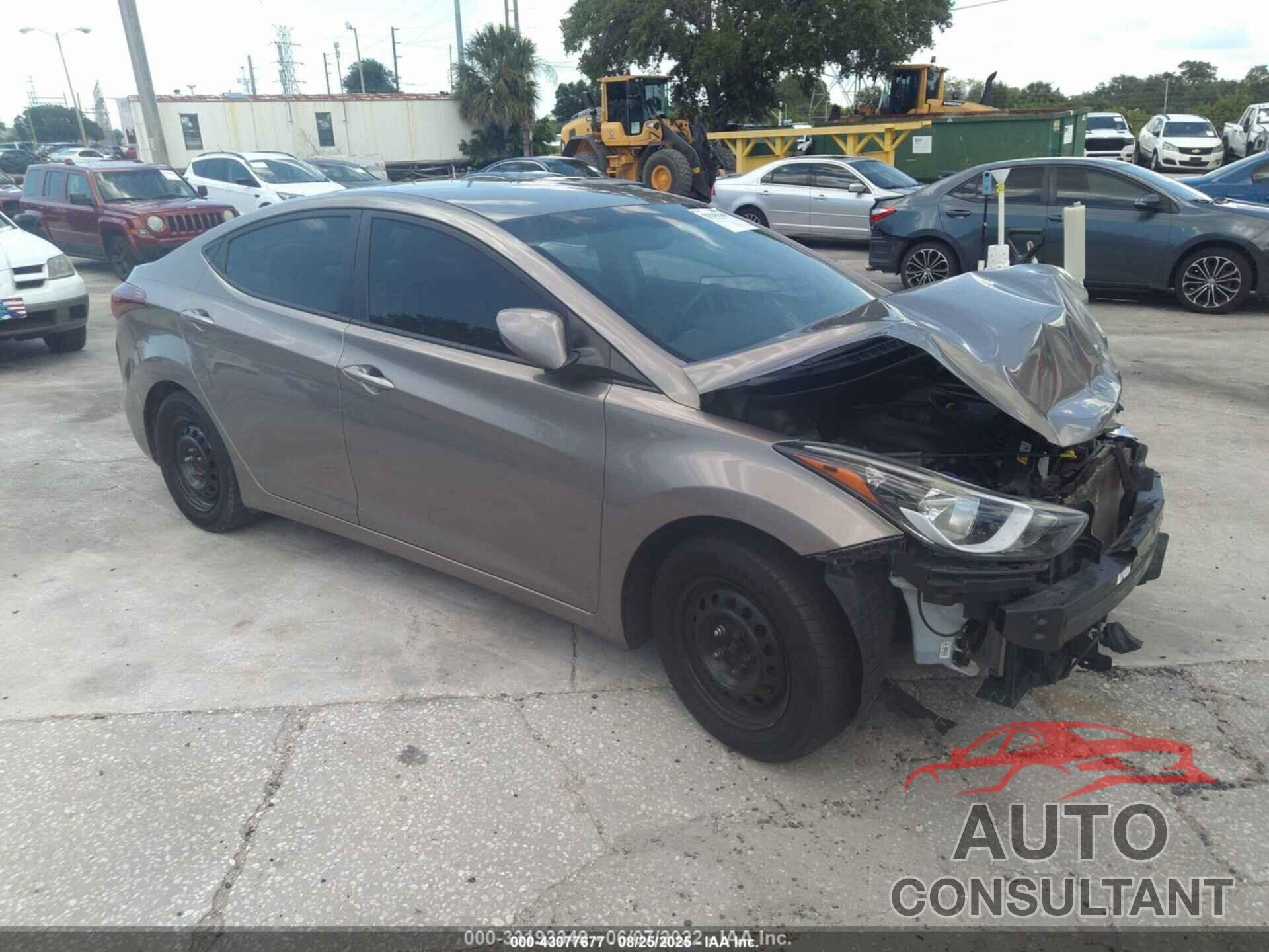 HYUNDAI ELANTRA 2016 - 5NPDH4AE3GH719476