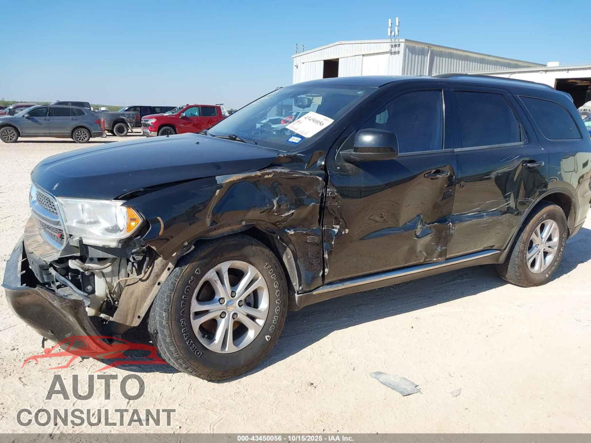 DODGE DURANGO 2012 - 1C4RDHAG8CC257738