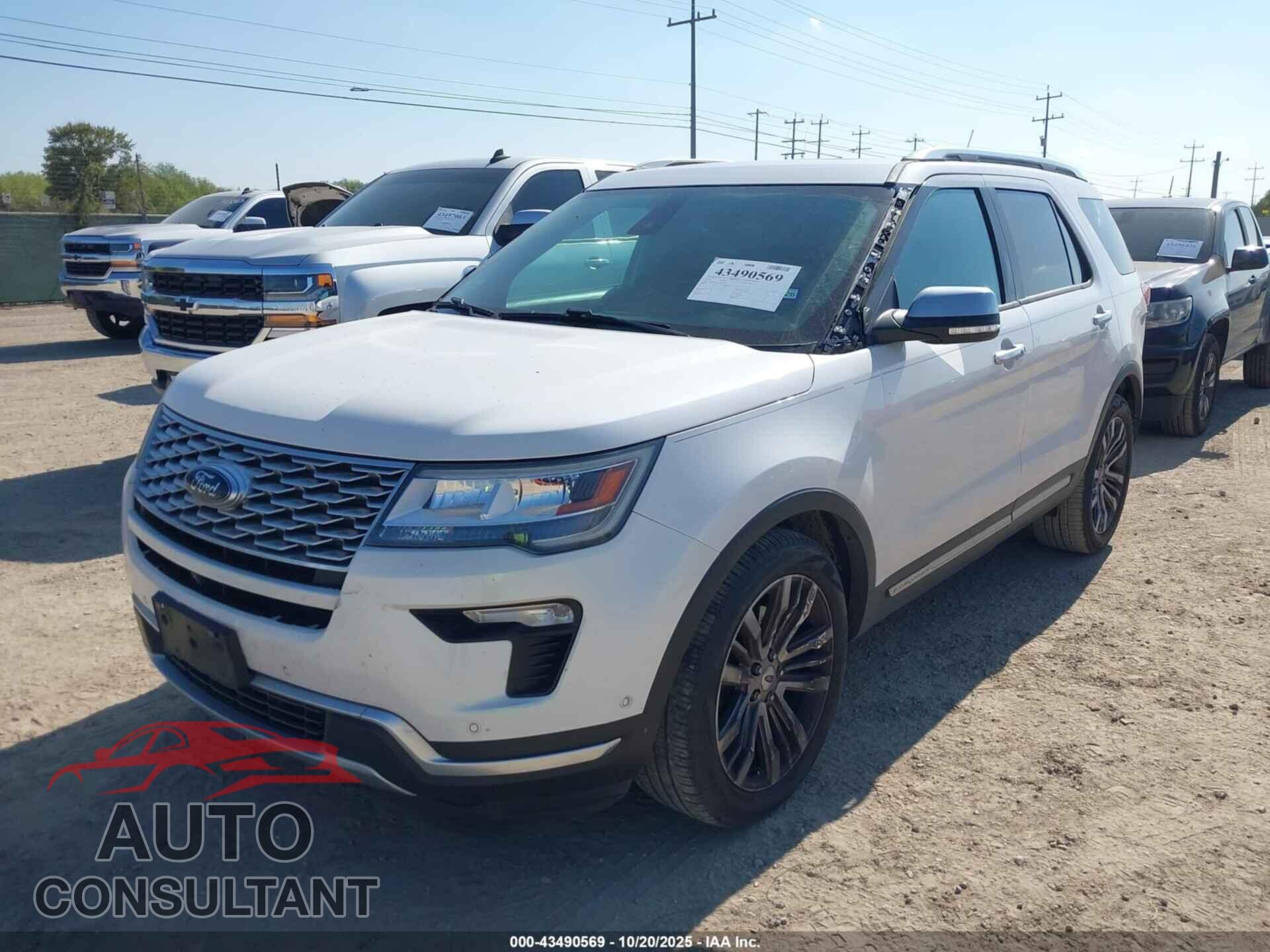 FORD EXPLORER 2018 - 1FM5K8HT4JGB43048