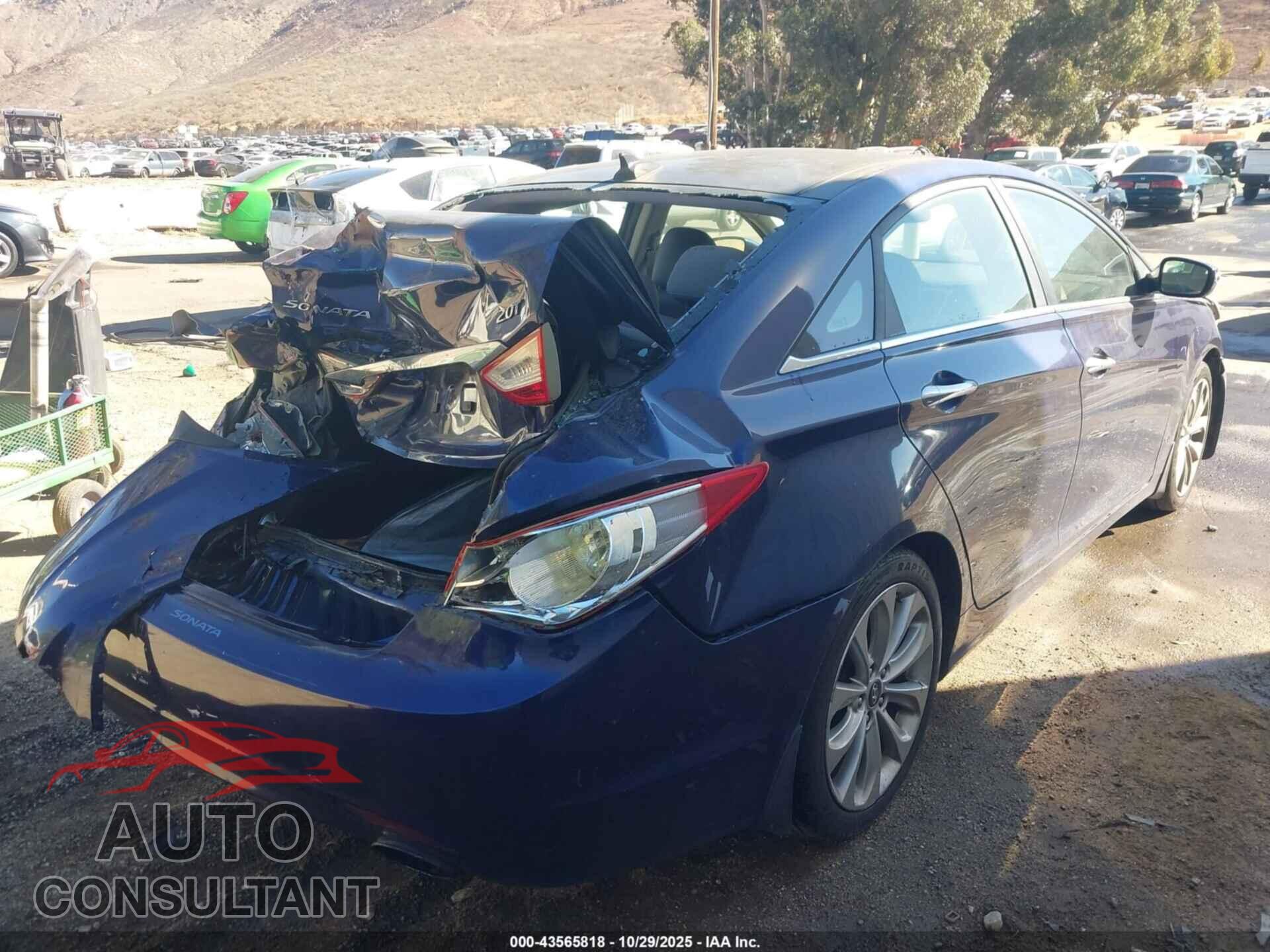 HYUNDAI SONATA 2012 - 5NPEC4AB4CH486887