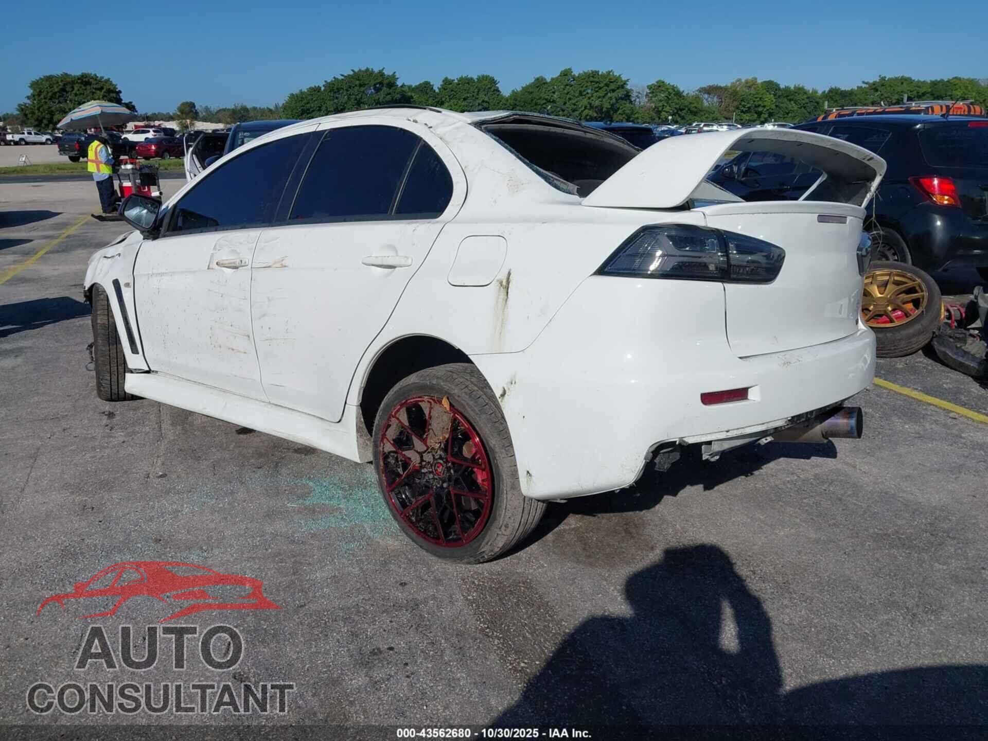 MITSUBISHI LANCER EVOLUTION 2013 - JA32W5FV0DU005865