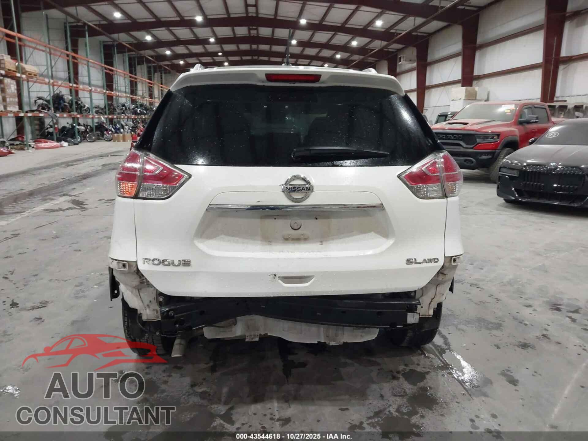 NISSAN ROGUE 2016 - KNMAT2MV7GP604367