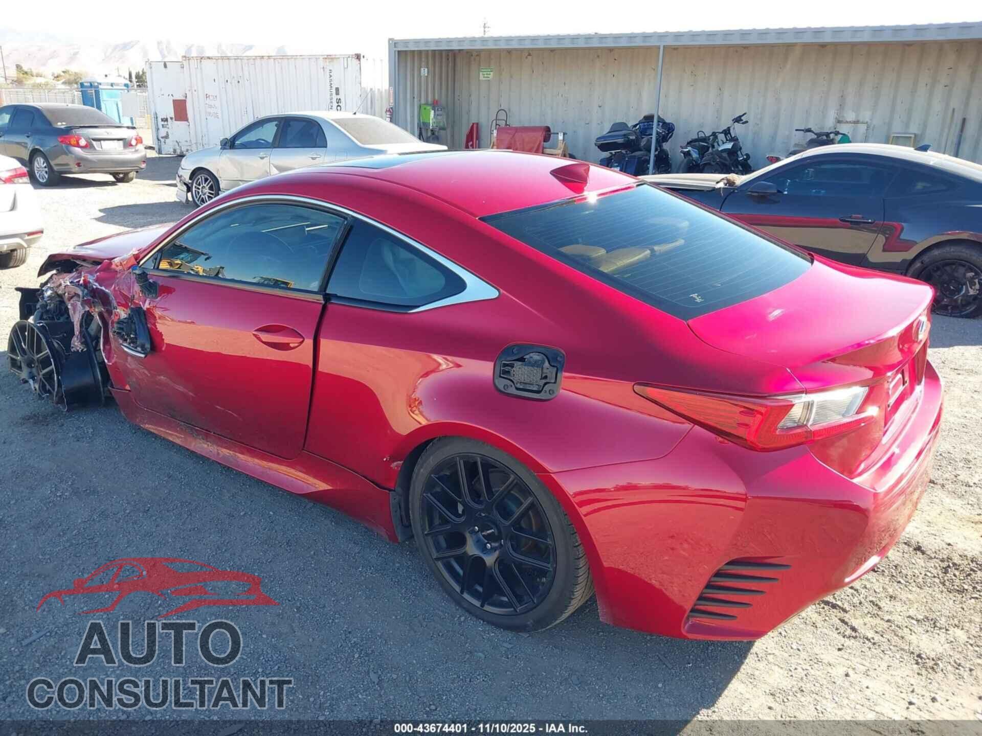 LEXUS RC 350 2015 - JTHSE5BC3F5000132