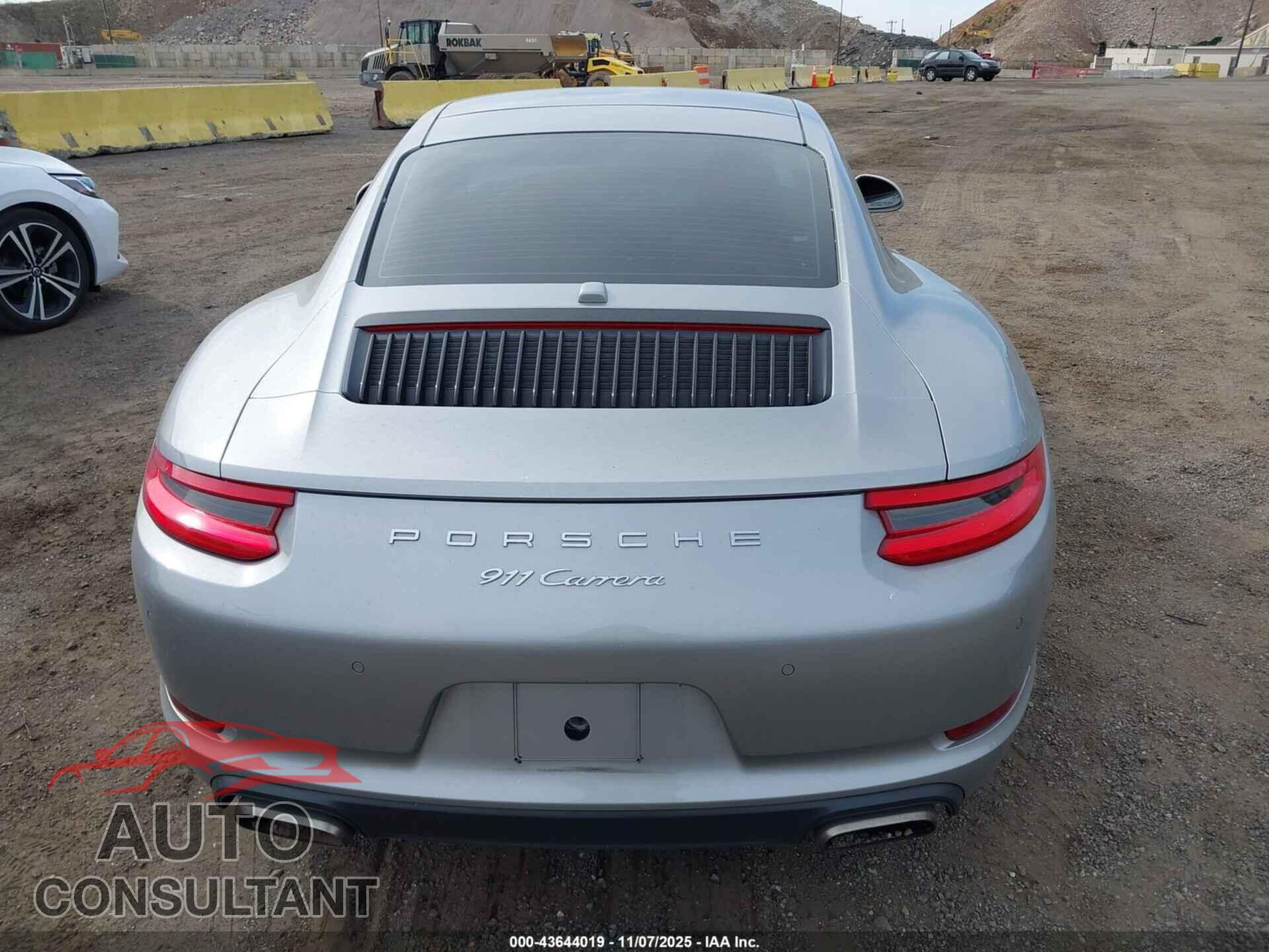 PORSCHE 911 2017 - WP0AA2A97HS106276
