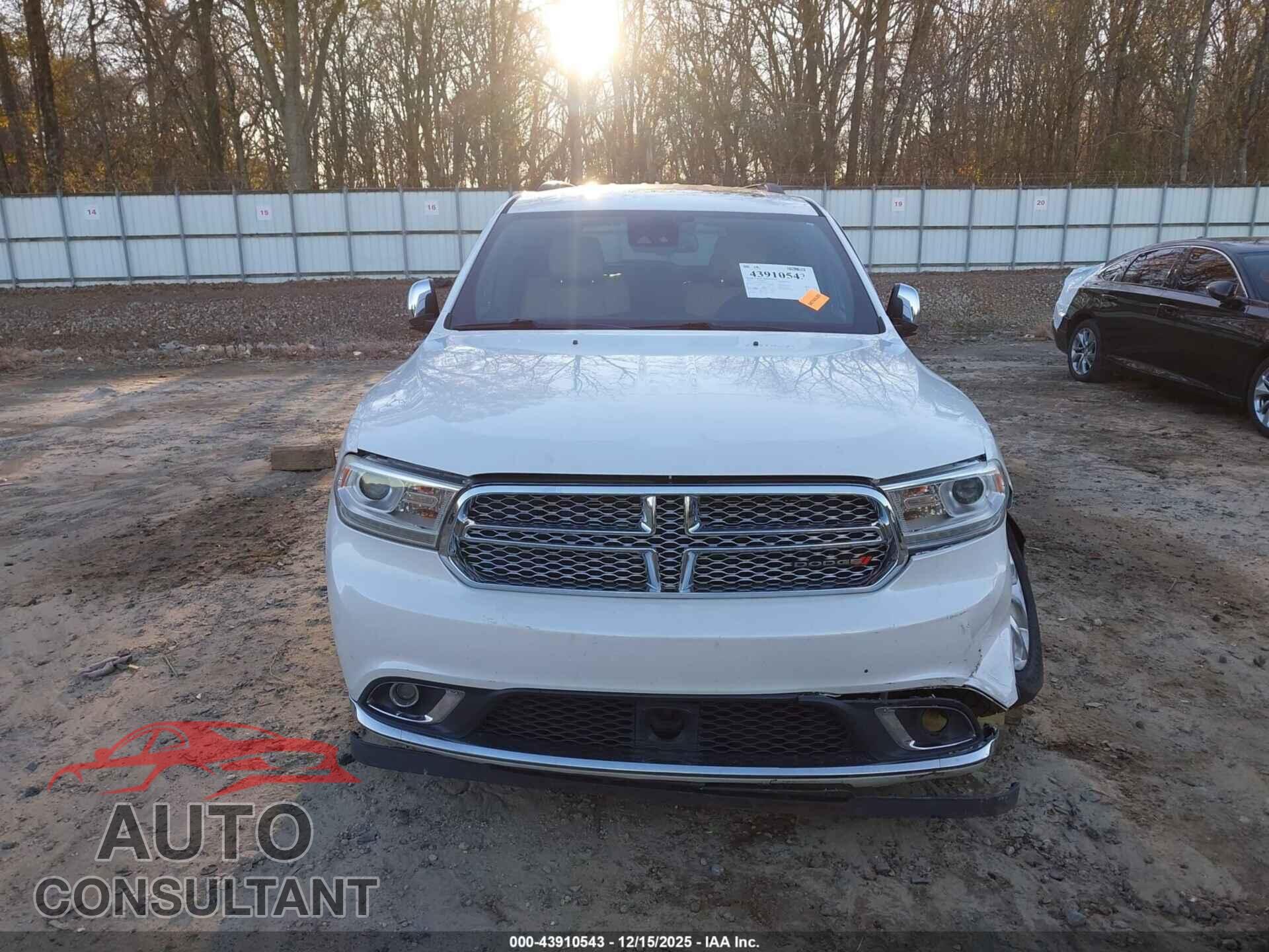 DODGE DURANGO 2016 - 1C4RDJEG2GC424957