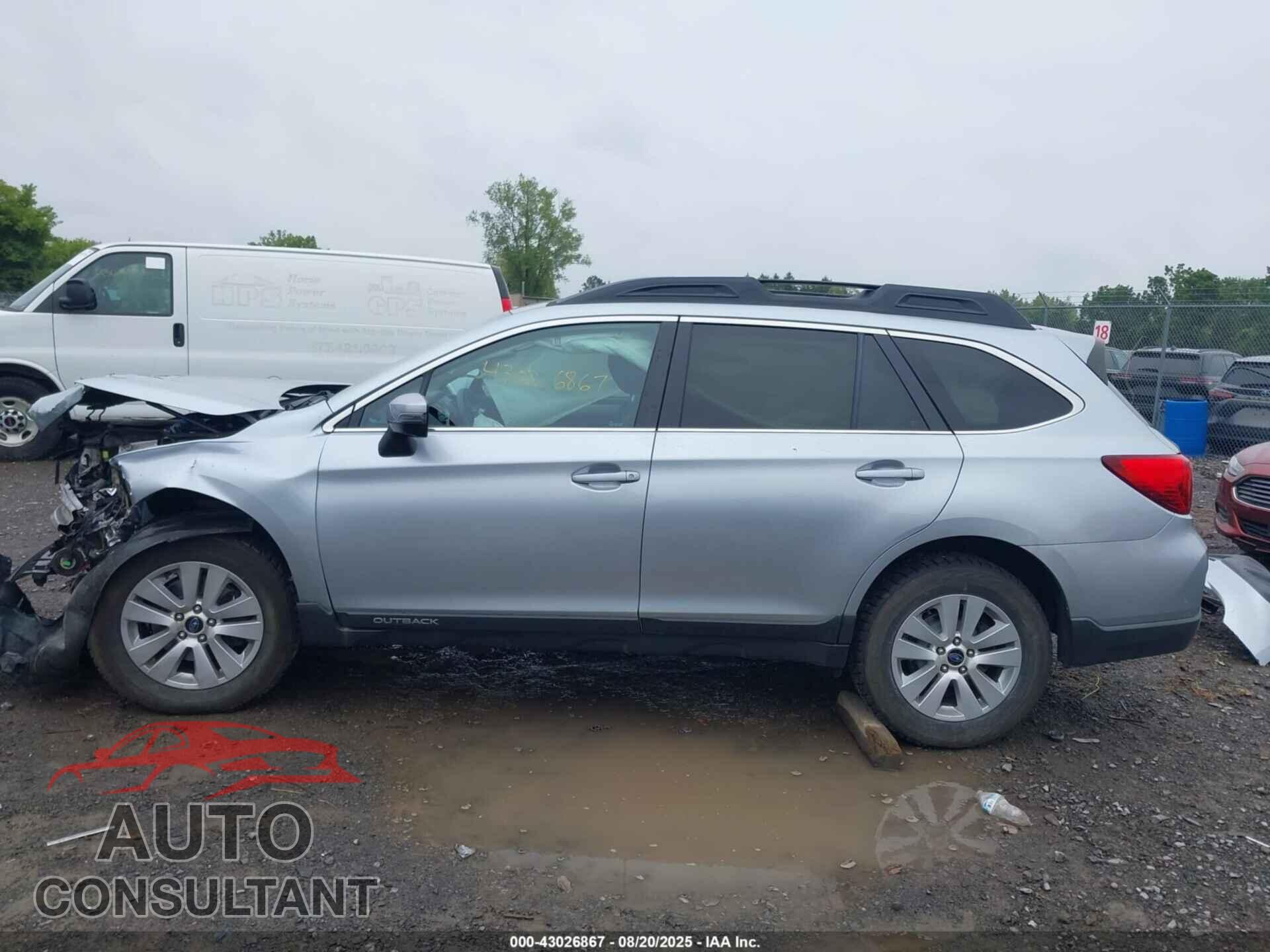 SUBARU OUTBACK 2016 - 4S4BSAFC0G3241541