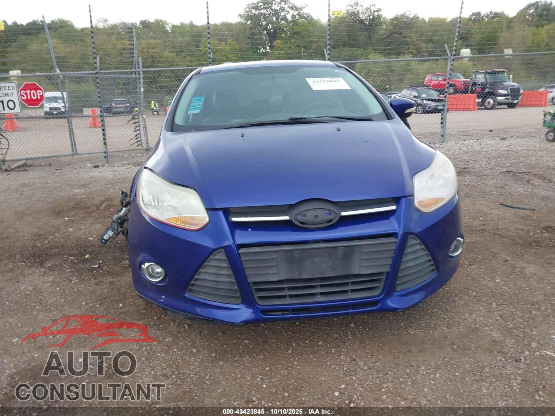 FORD FOCUS 2013 - 1FADP3F23DL306501
