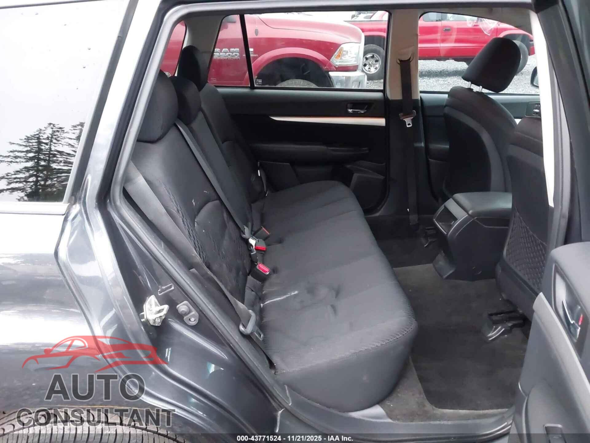 SUBARU OUTBACK 2012 - 4S4BRBCC6C3301757