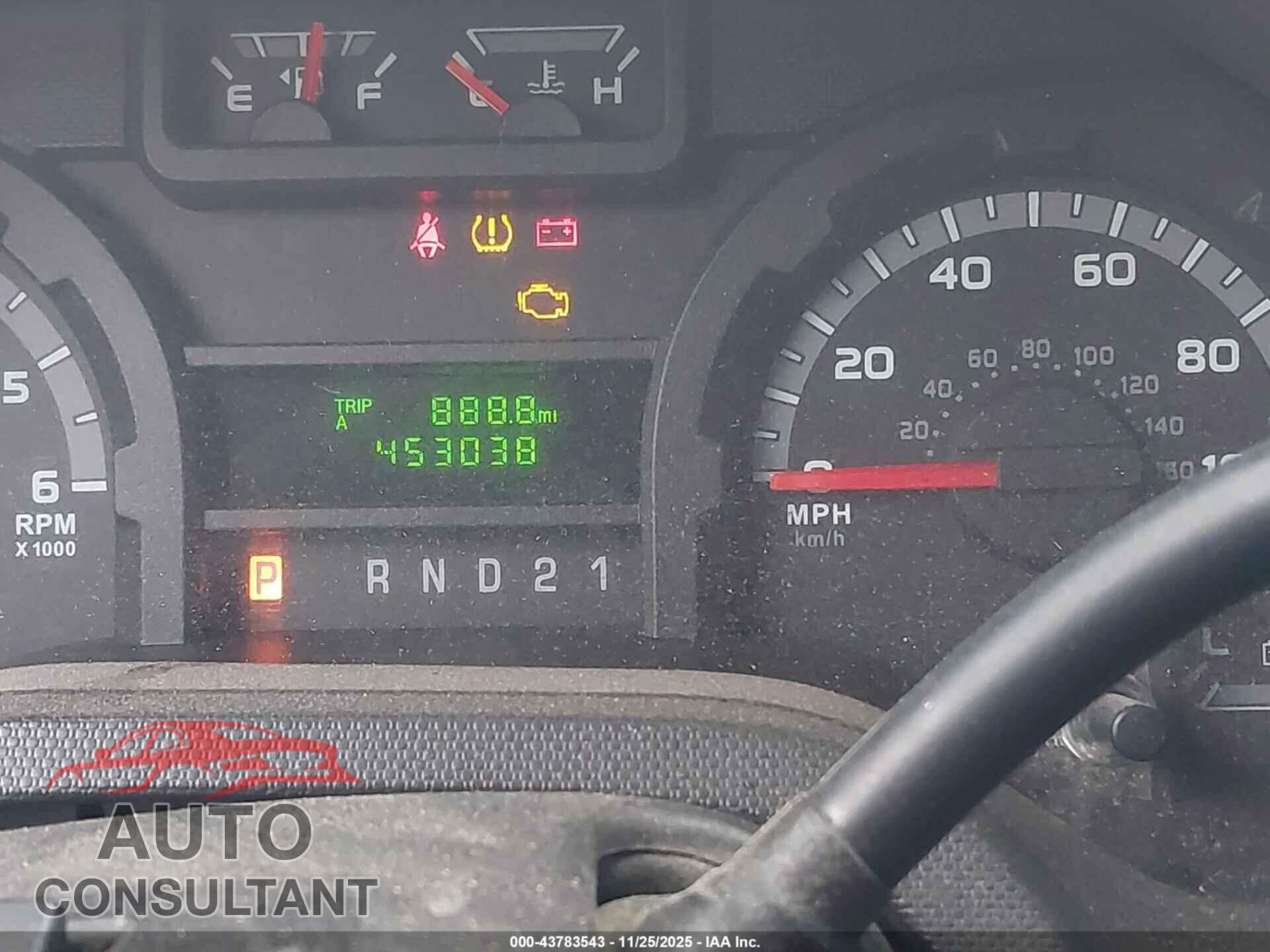 FORD E-150 2011 - 1FTNE1EWXBDA27728