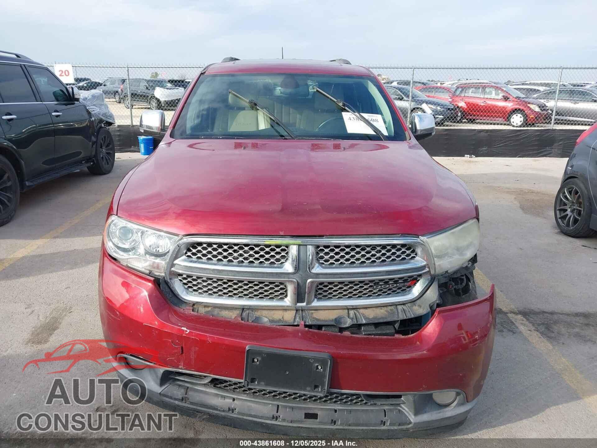 DODGE DURANGO 2013 - 1C4SDHET8DC678255