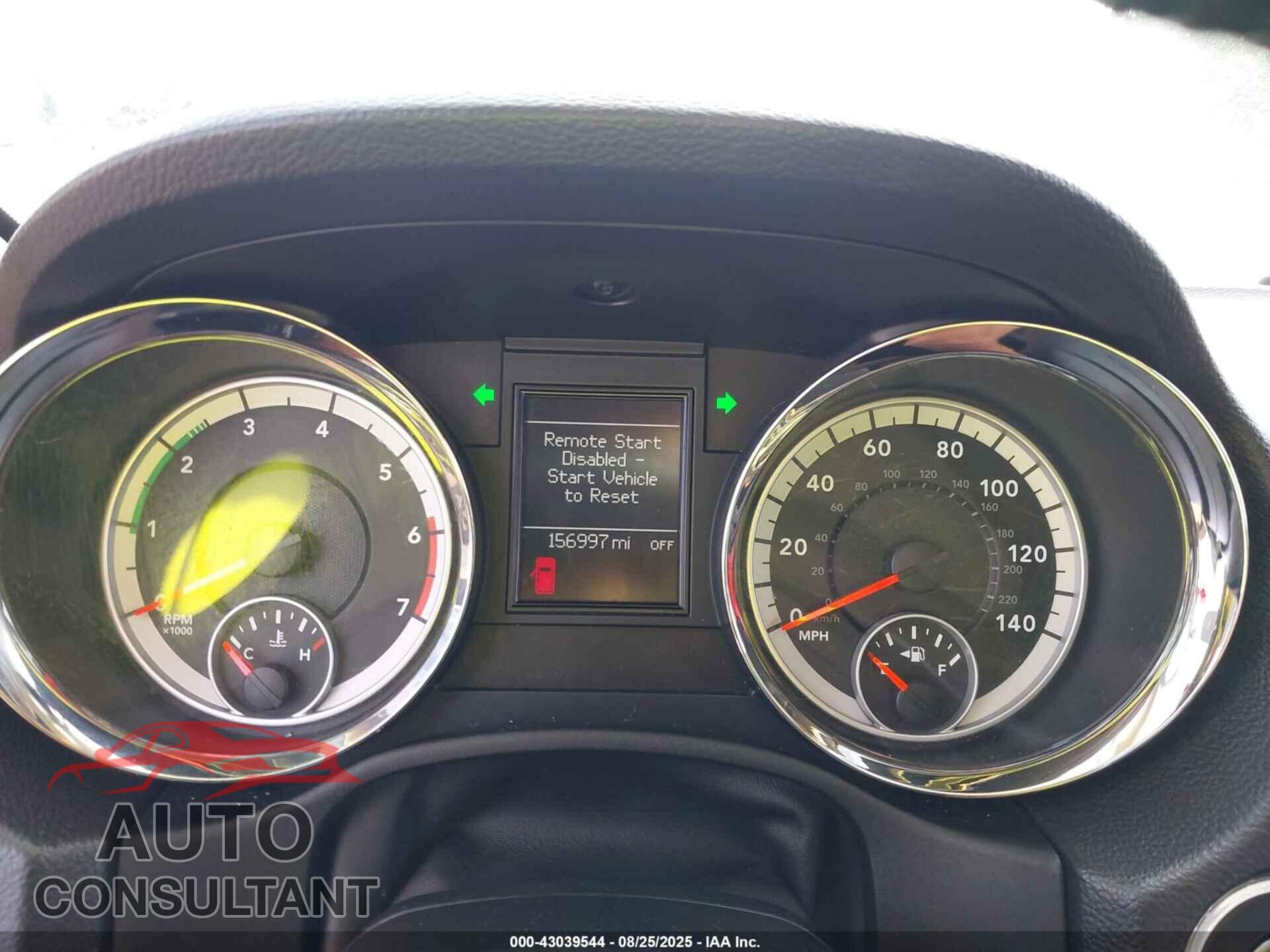 DODGE DURANGO 2013 - 1C4SDJET9DC561758