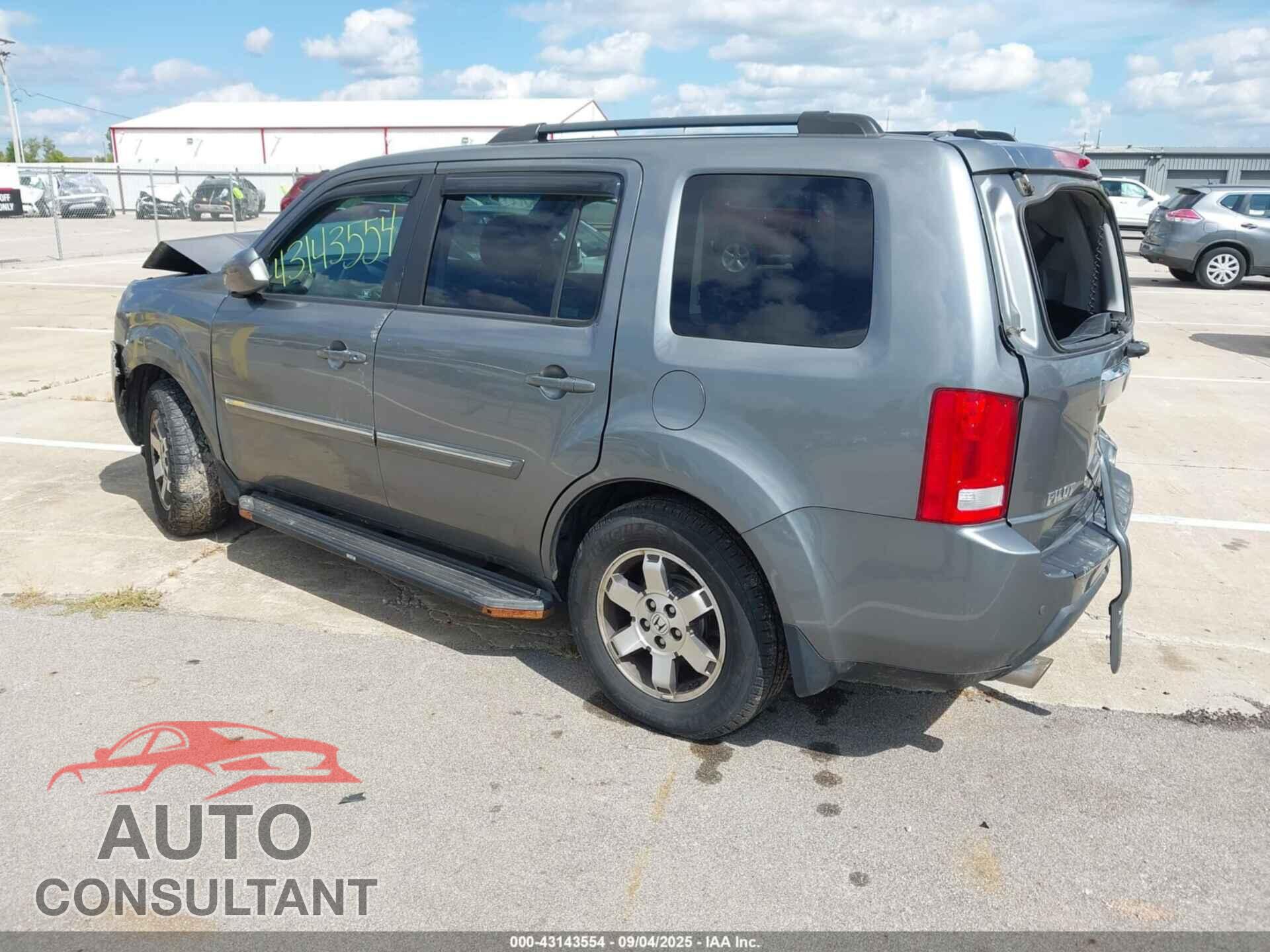 HONDA PILOT 2009 - 5FNYF48859B025316