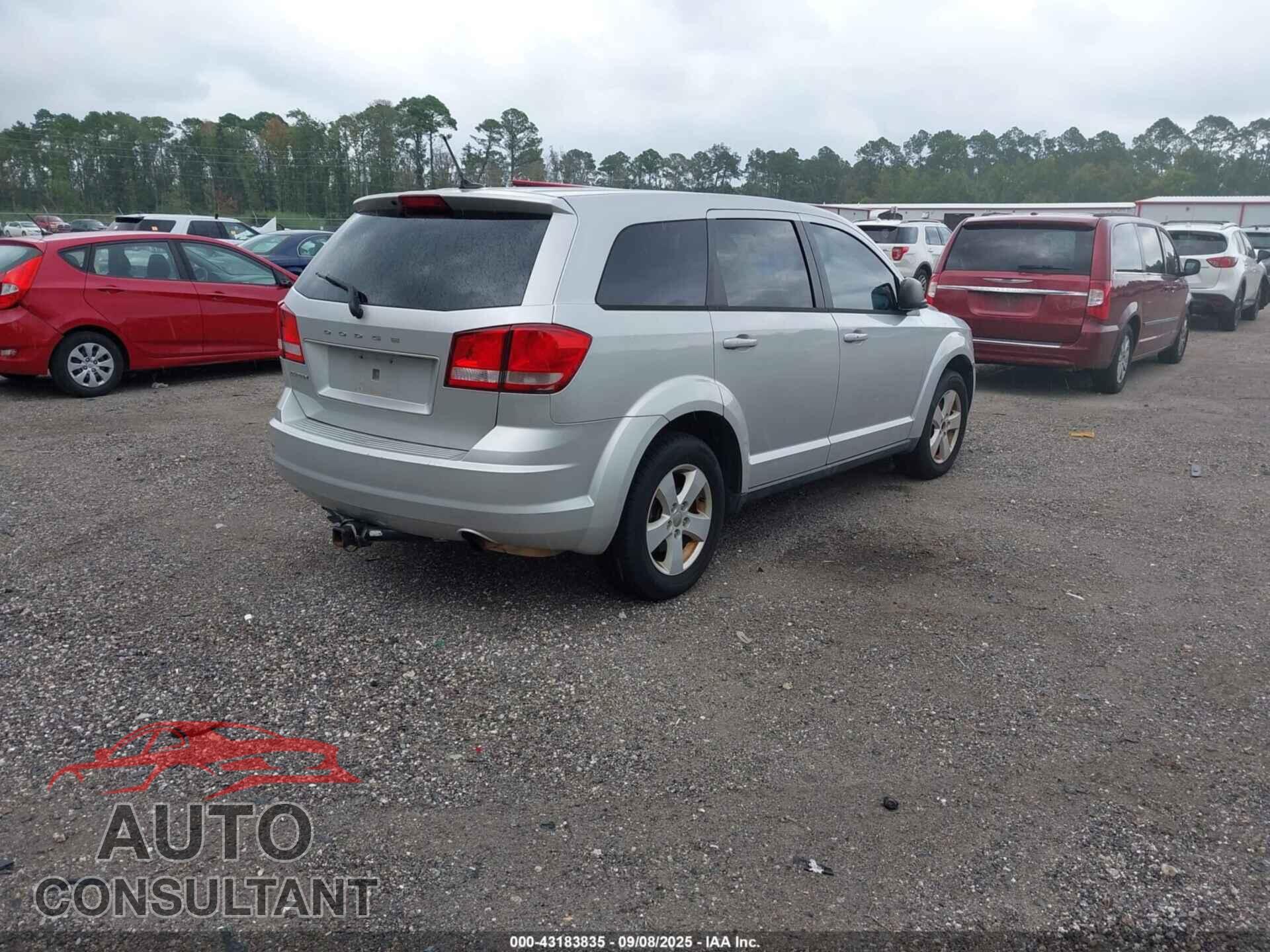 DODGE JOURNEY 2012 - 3C4PDCAB0CT142814