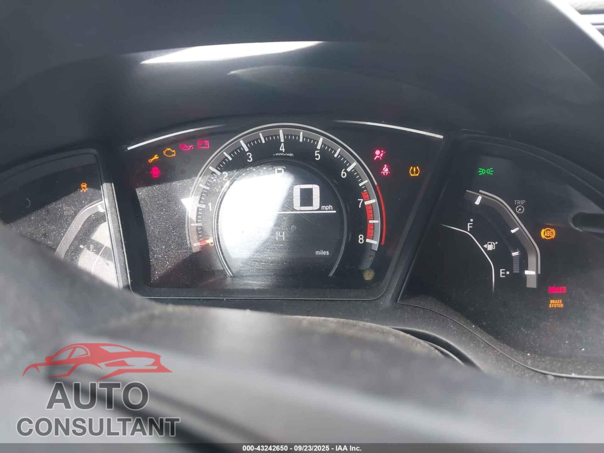HONDA CIVIC 2016 - 19XFC2F59GE035184