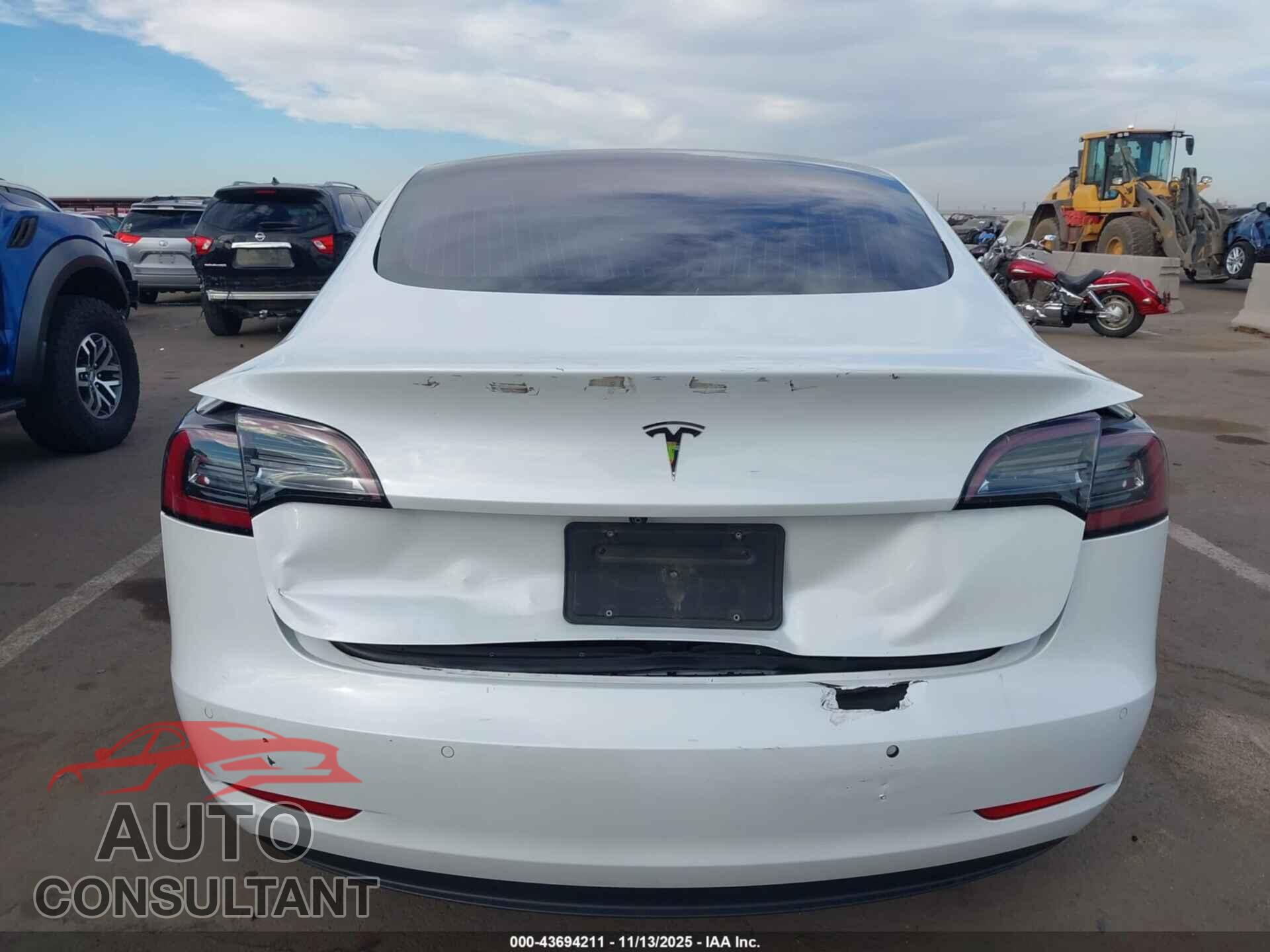 TESLA MODEL 3 2019 - 5YJ3E1EA6KF310020