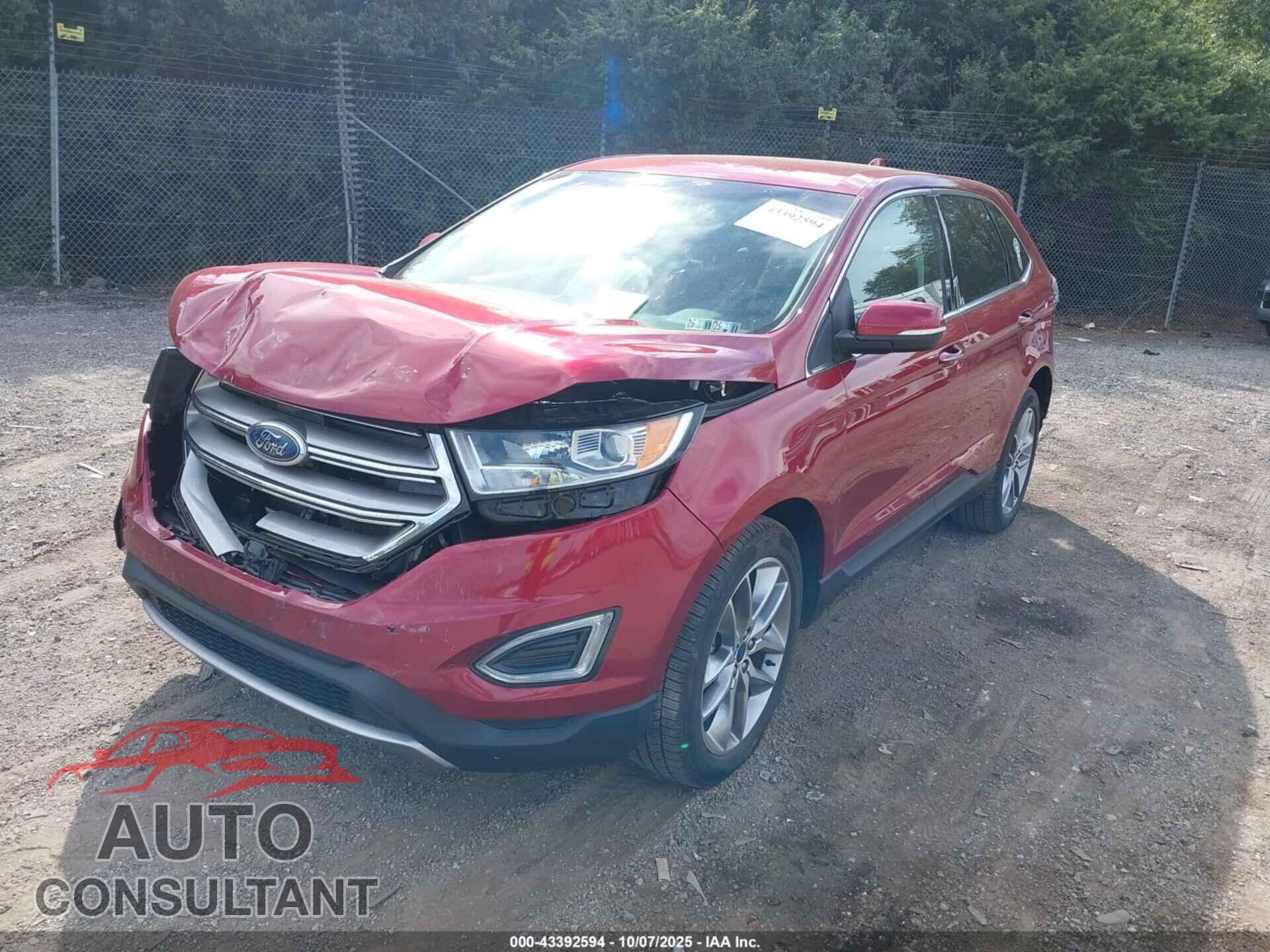 FORD EDGE 2017 - 2FMPK4K96HBB77573