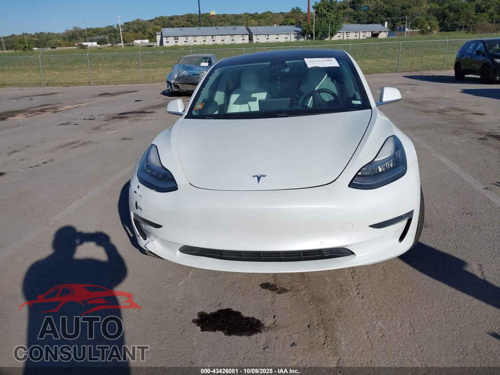 TESLA MODEL 3 2020 - 5YJ3E1EB2LF720100
