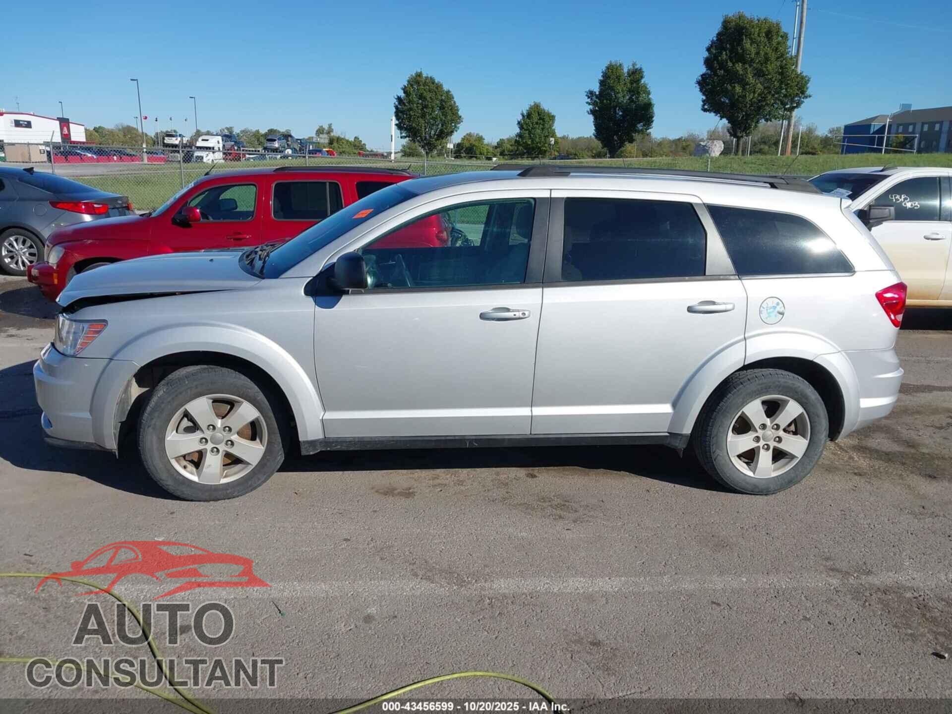 DODGE JOURNEY 2014 - 3C4PDCAB8ET278000