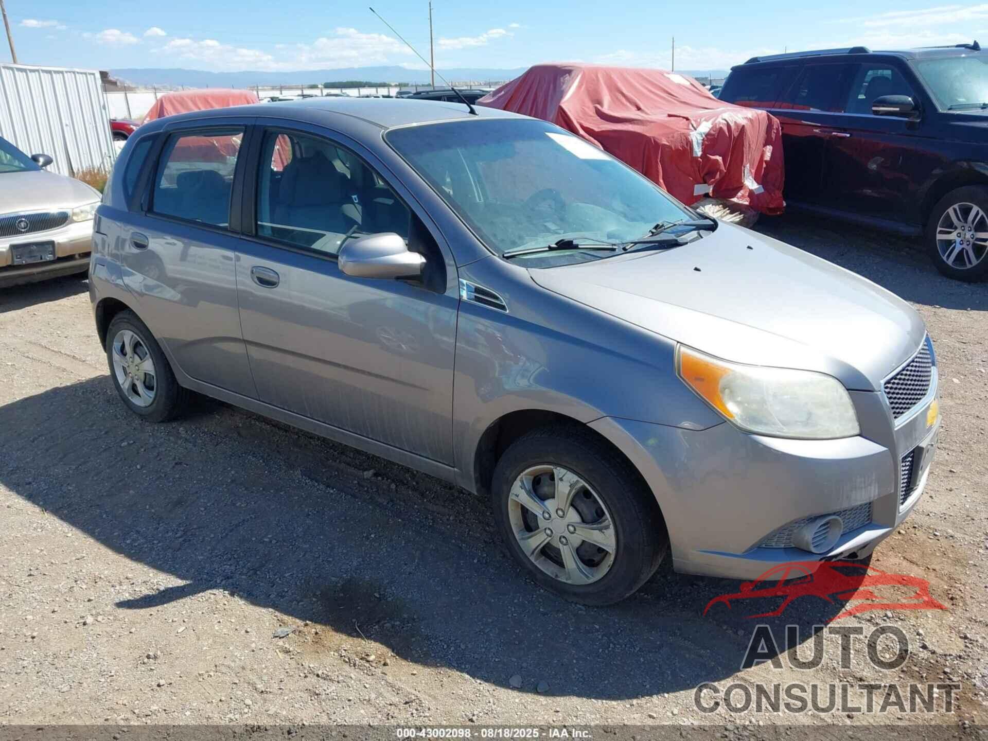 CHEVROLET AVEO 2011 - KL1TD6DE7BB209602