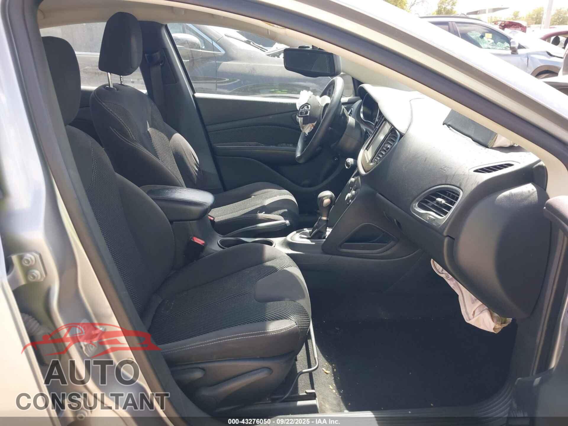 DODGE DART 2014 - 1C3CDFBB6ED822258