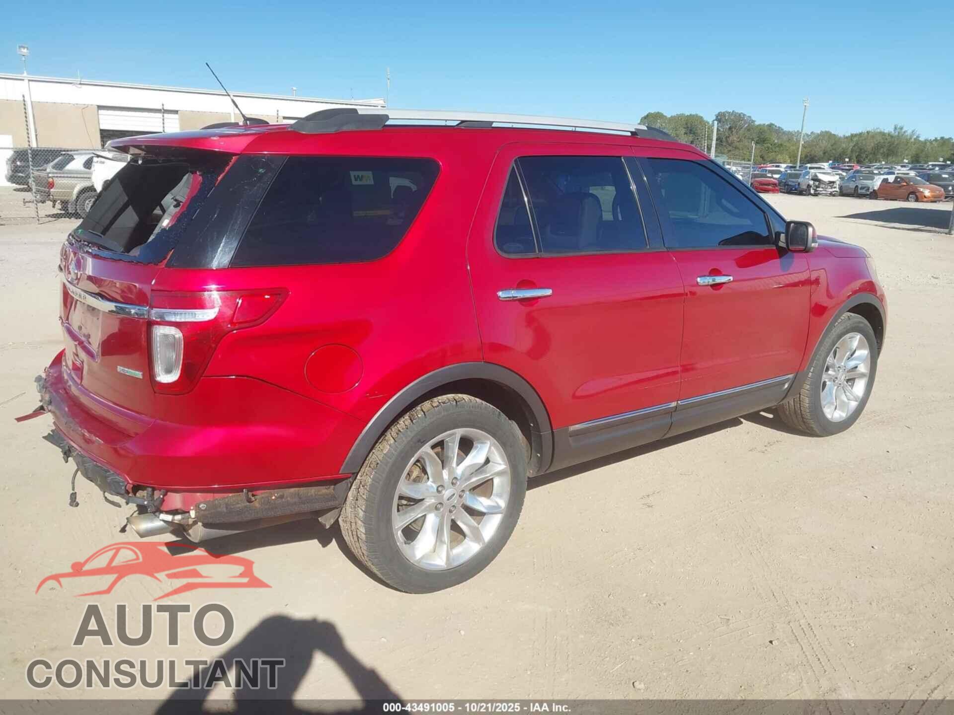 FORD EXPLORER 2012 - 1FMHK7F91CGA41918