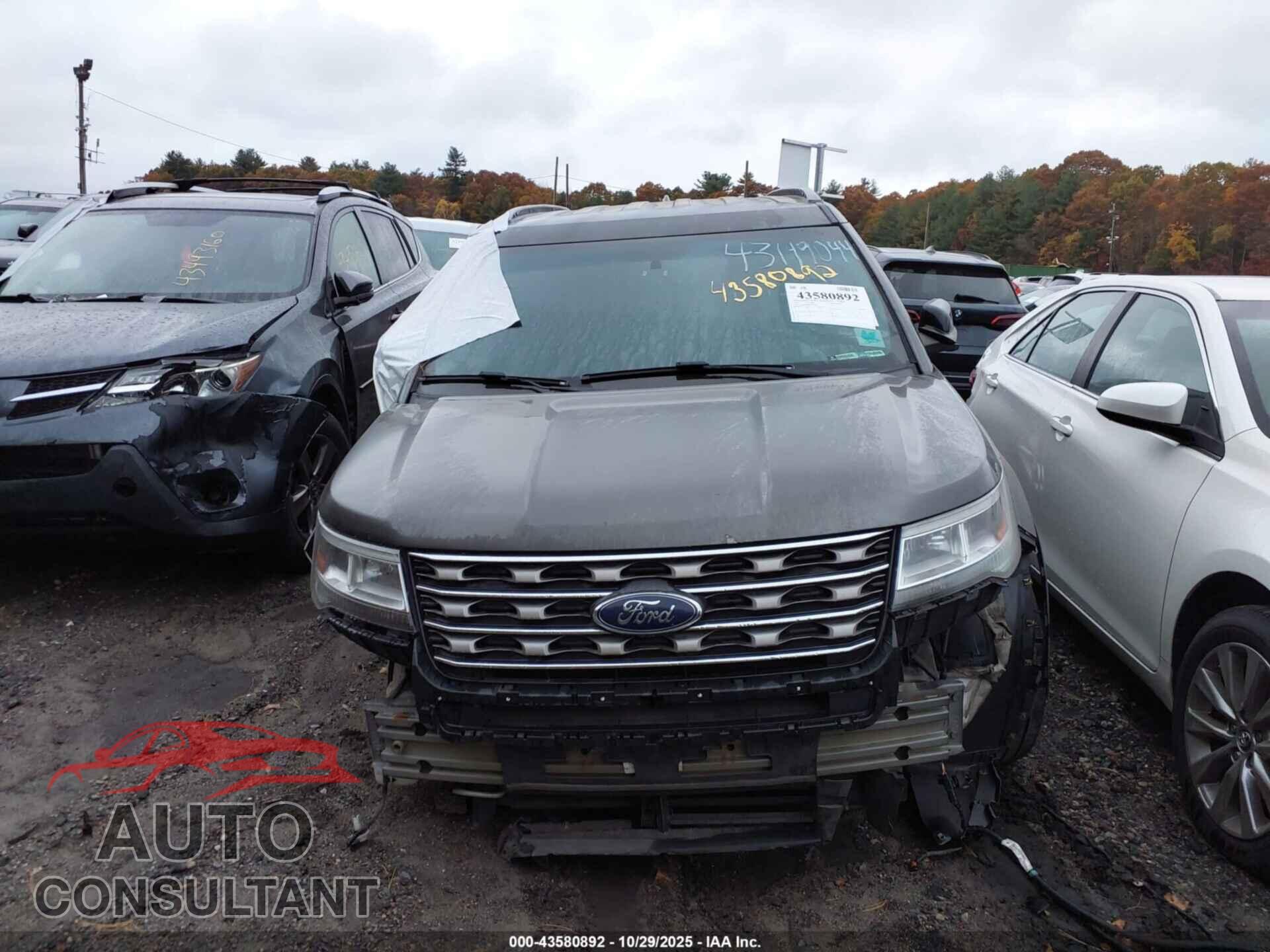 FORD EXPLORER 2017 - 1FM5K8D88HGA96456
