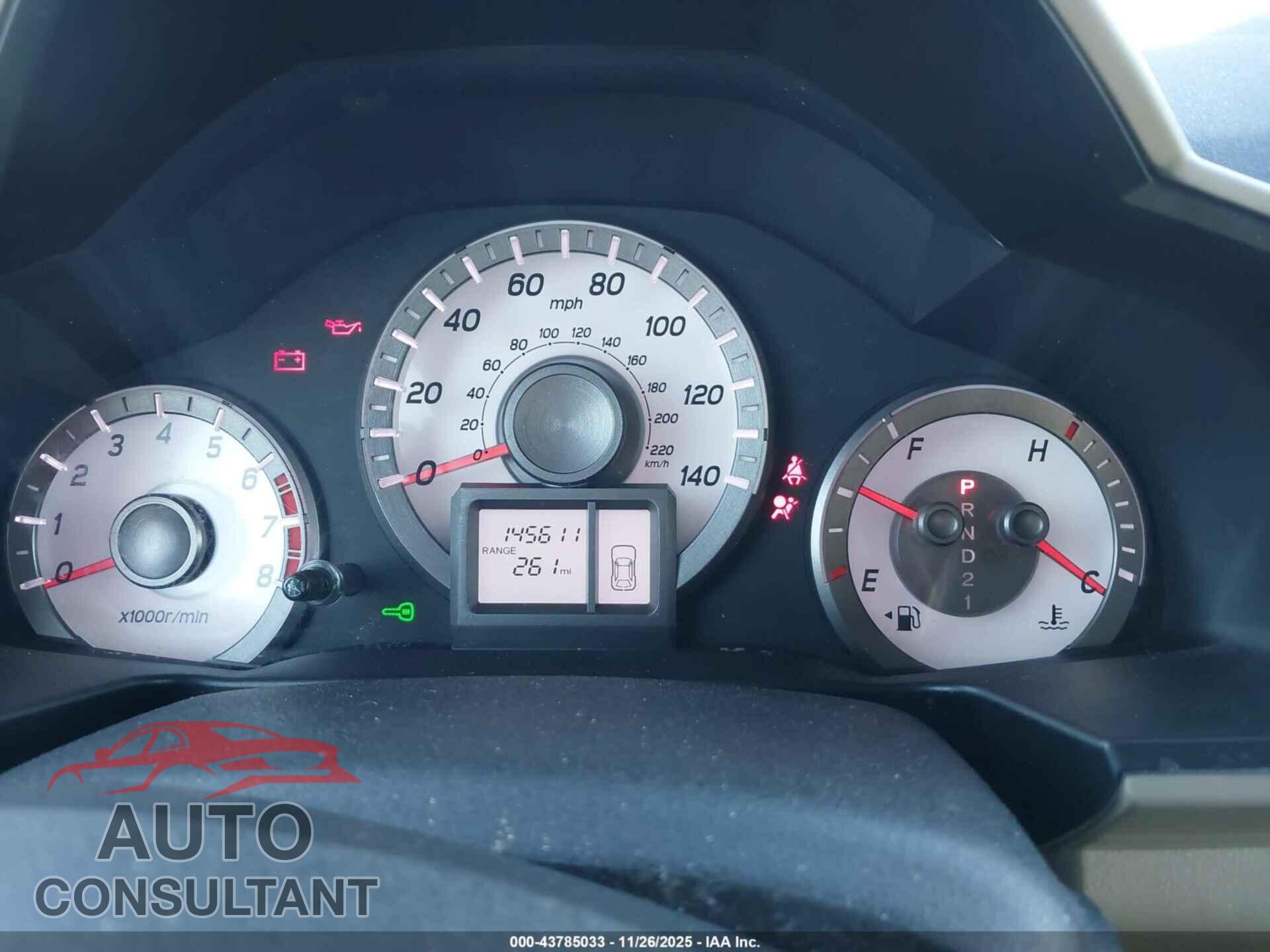 HONDA PILOT 2015 - 5FNYF4H28FB005116