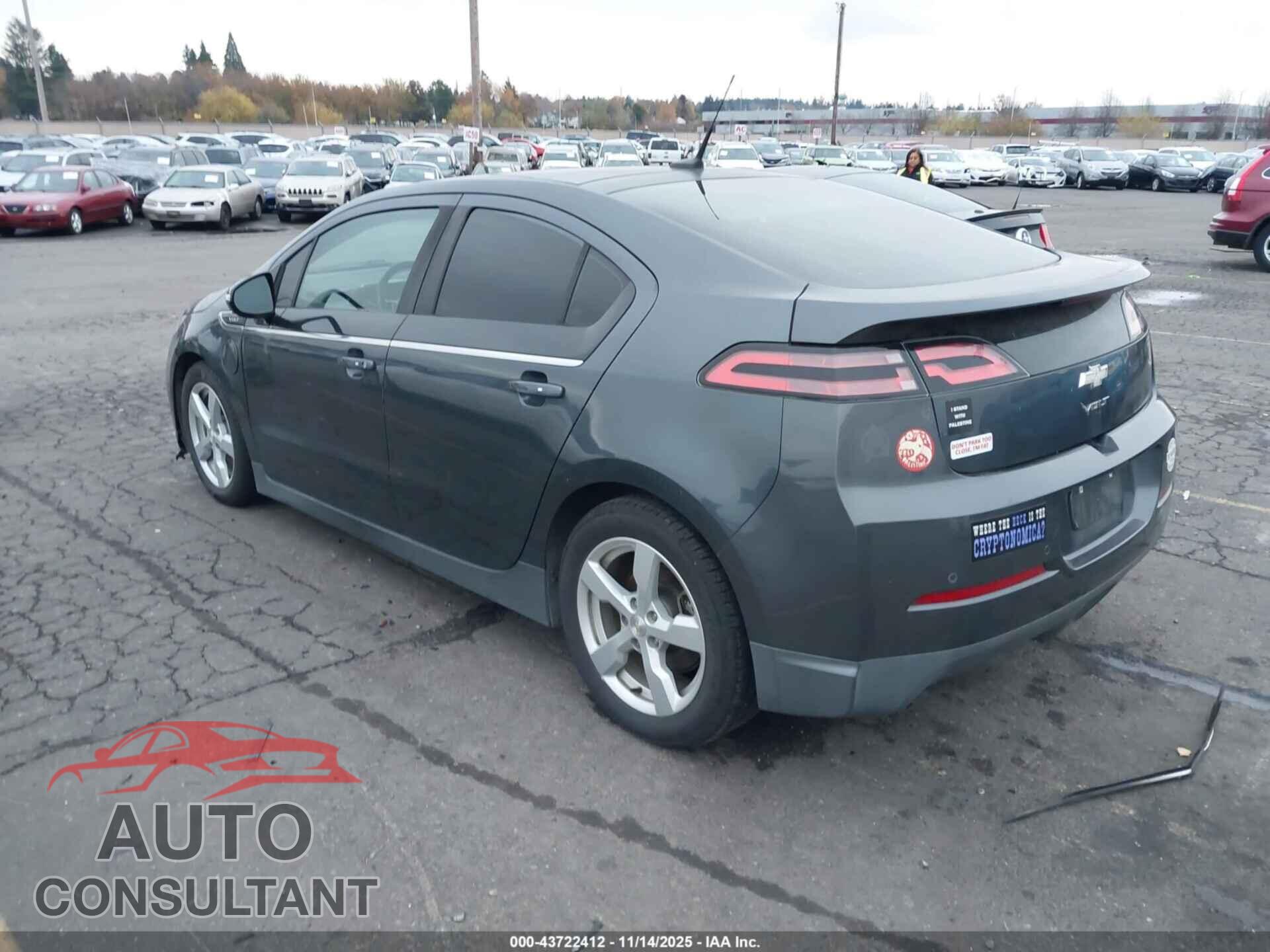 CHEVROLET VOLT 2013 - 1G1RF6E47DU146956