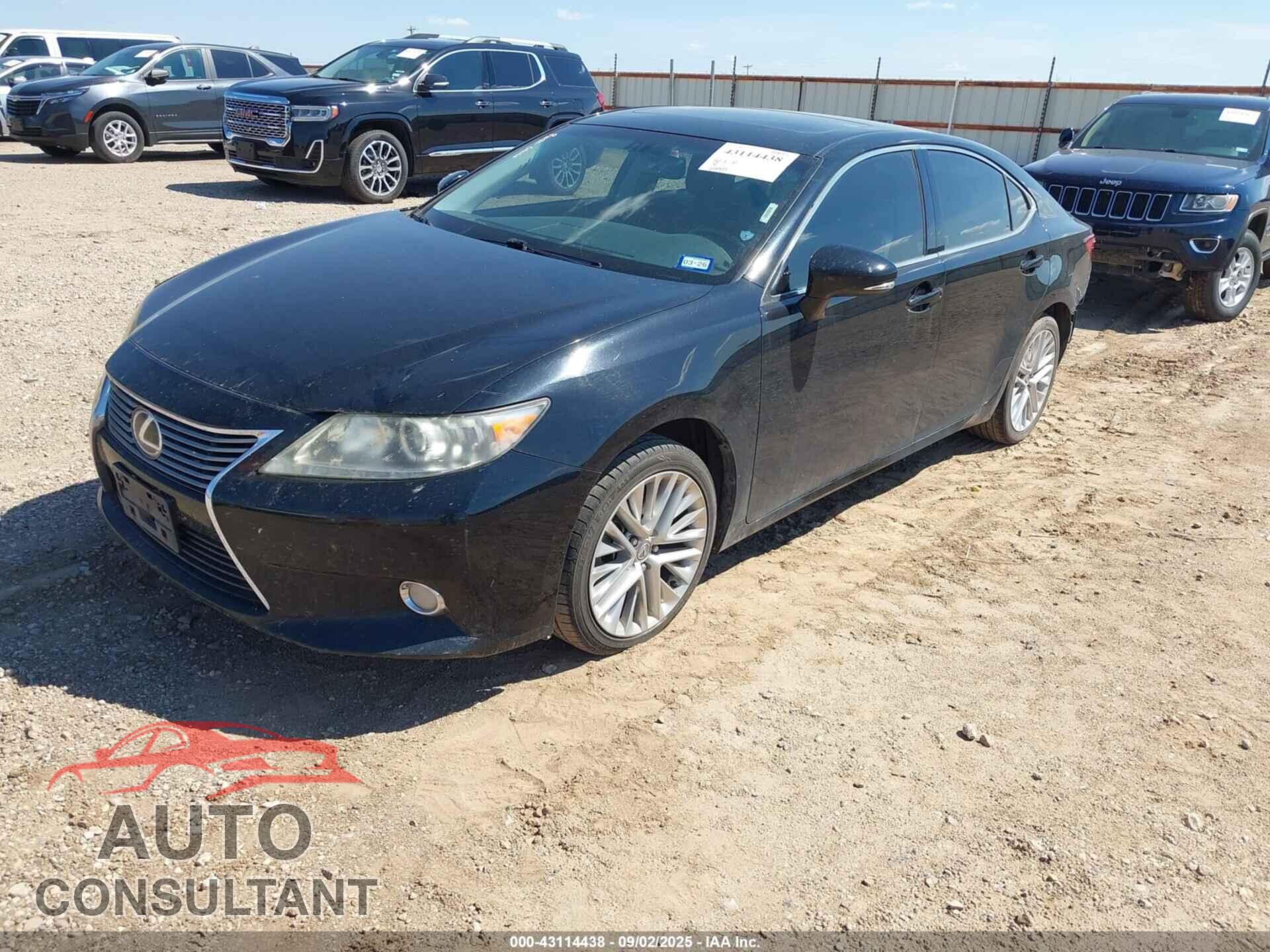 LEXUS ES 350 2013 - JTHBK1GG9D2016377