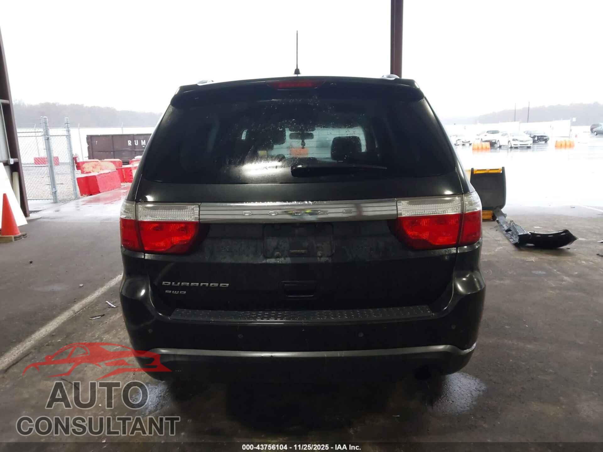 DODGE DURANGO 2011 - 1D4RE2GG7BC624051