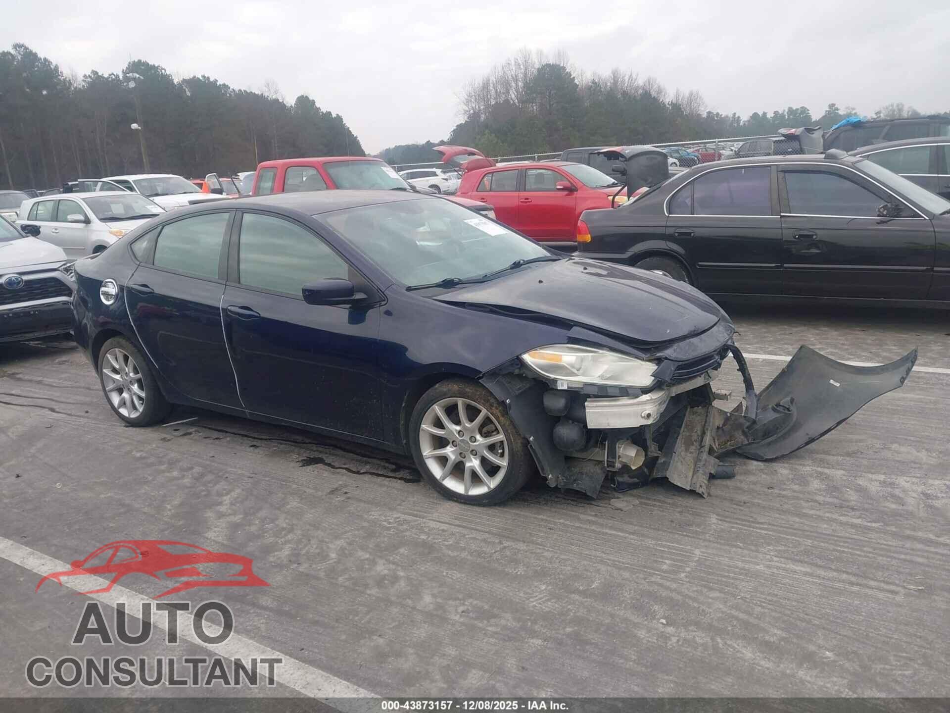 DODGE DART 2013 - 1C3CDFBA7DD201097