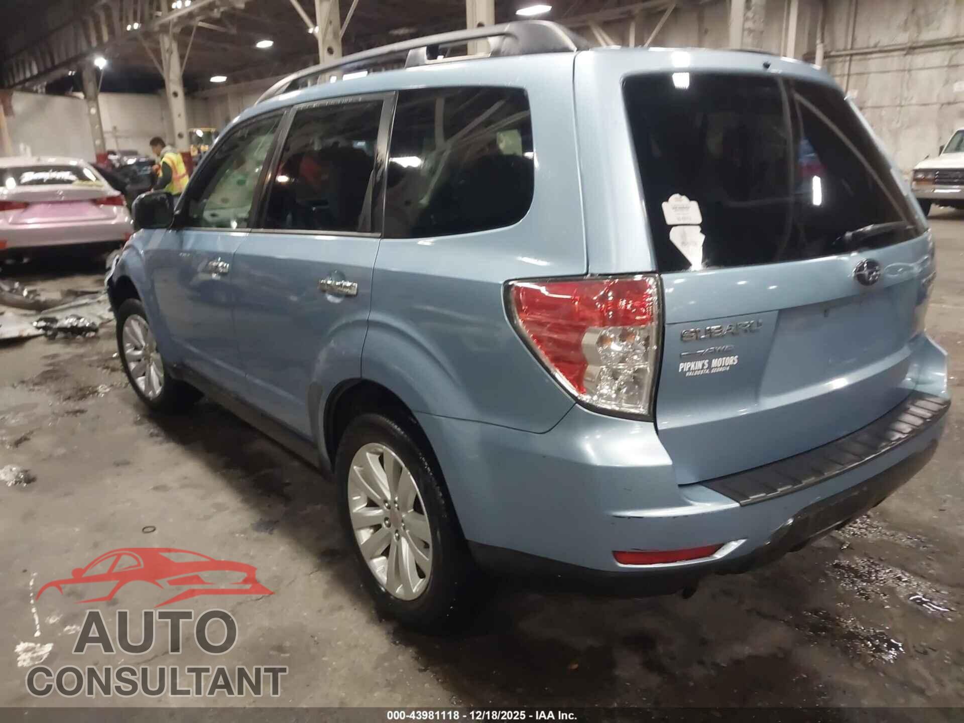 SUBARU FORESTER 2011 - JF2SHADC7BH760119