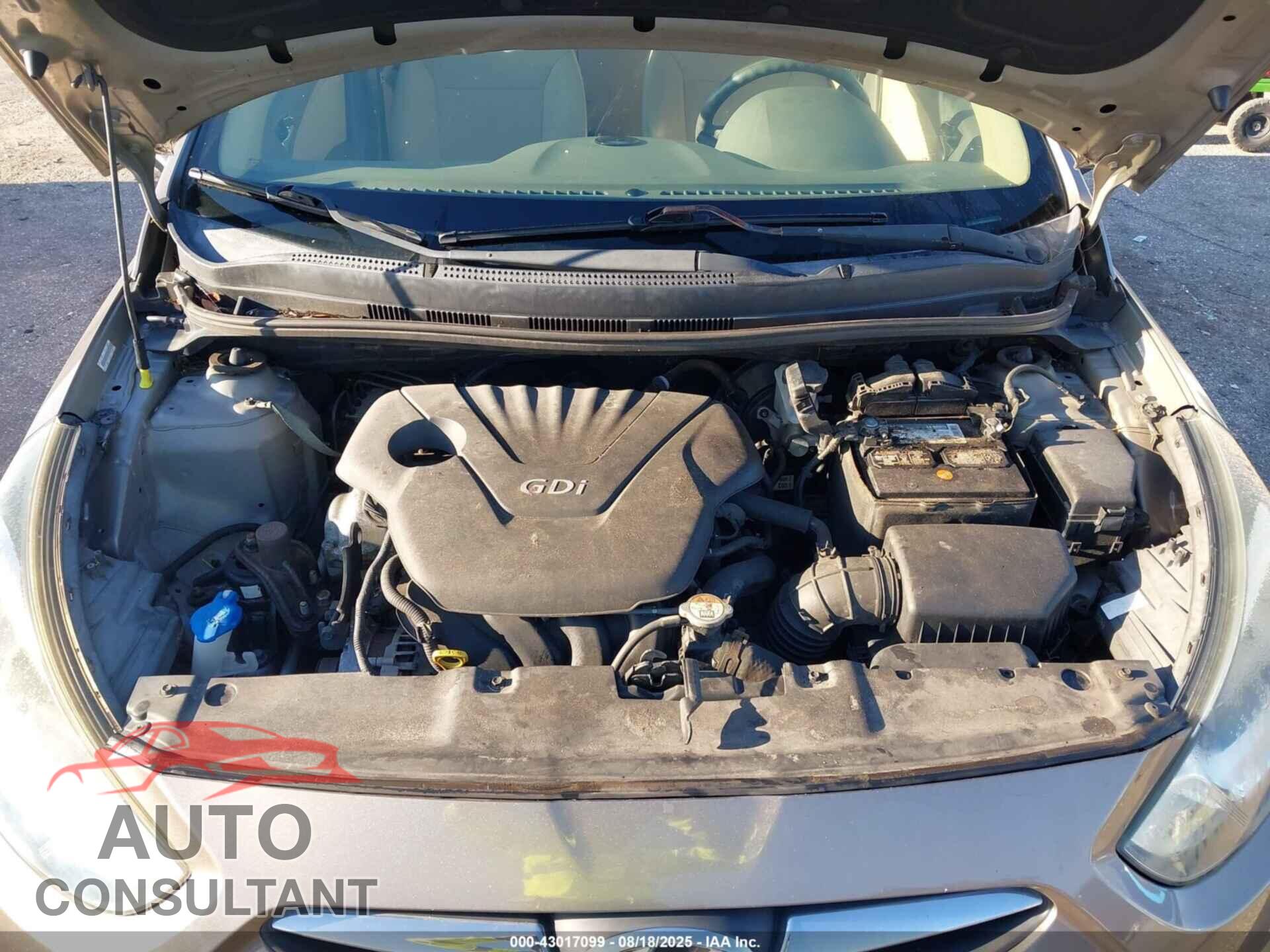 HYUNDAI ACCENT 2012 - KMHCU4AE0CU195531