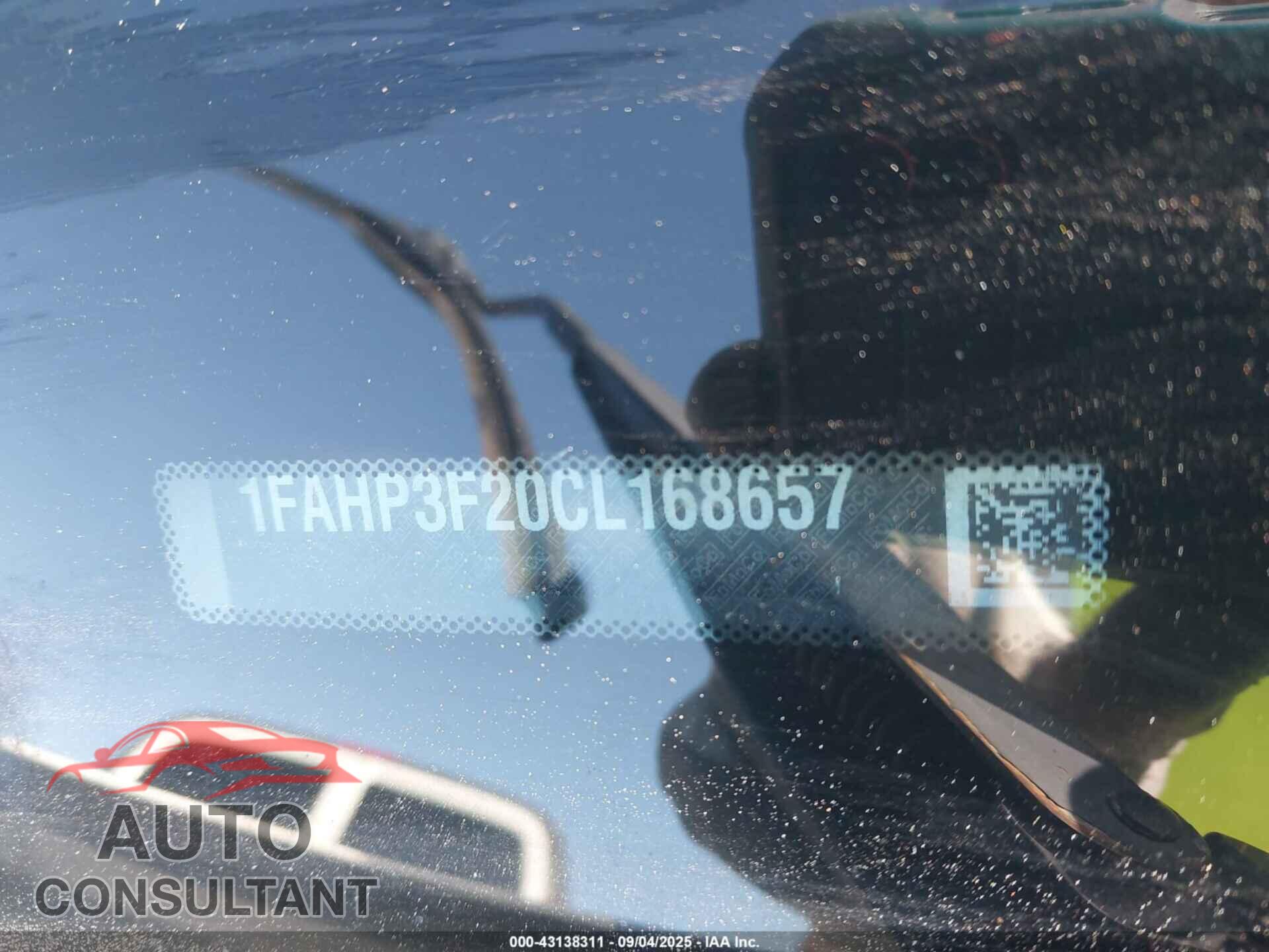 FORD FOCUS 2012 - 1FAHP3F20CL168657