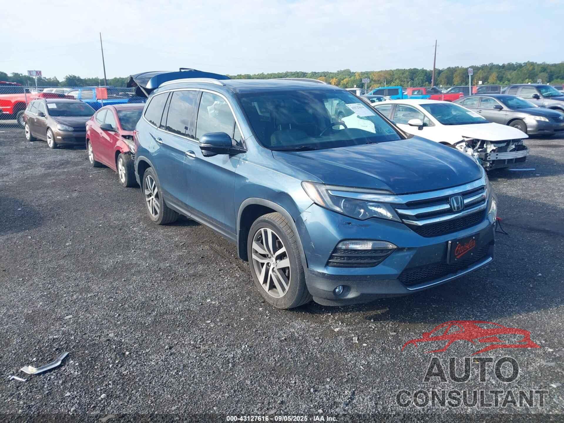 HONDA PILOT 2017 - 5FNYF6H92HB082320