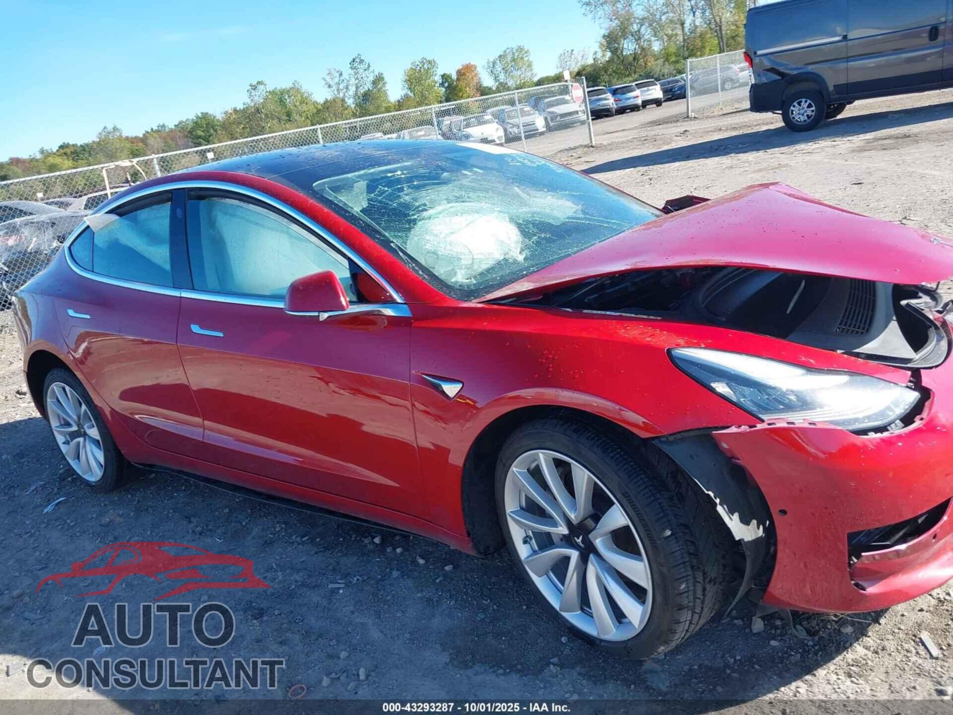 TESLA MODEL 3 2019 - 5YJ3E1EB9KF530034