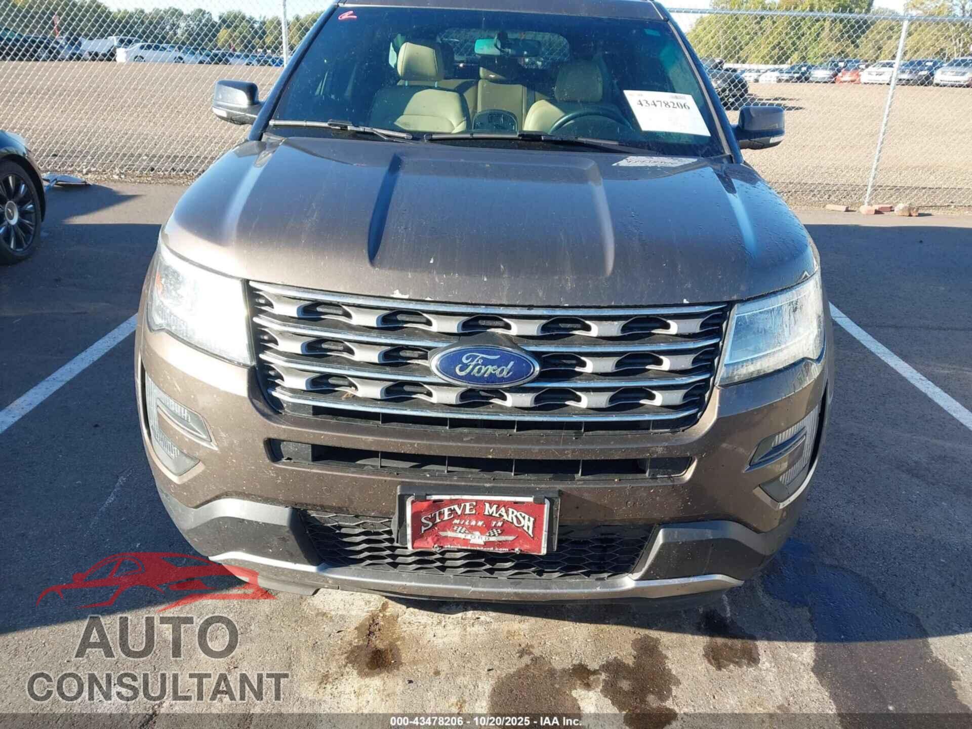 FORD EXPLORER 2016 - 1FM5K7D86GGA30223