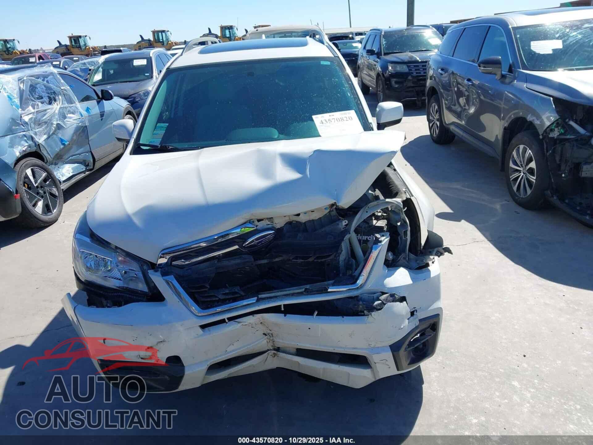 SUBARU FORESTER 2017 - JF2SJAEC5HH524063