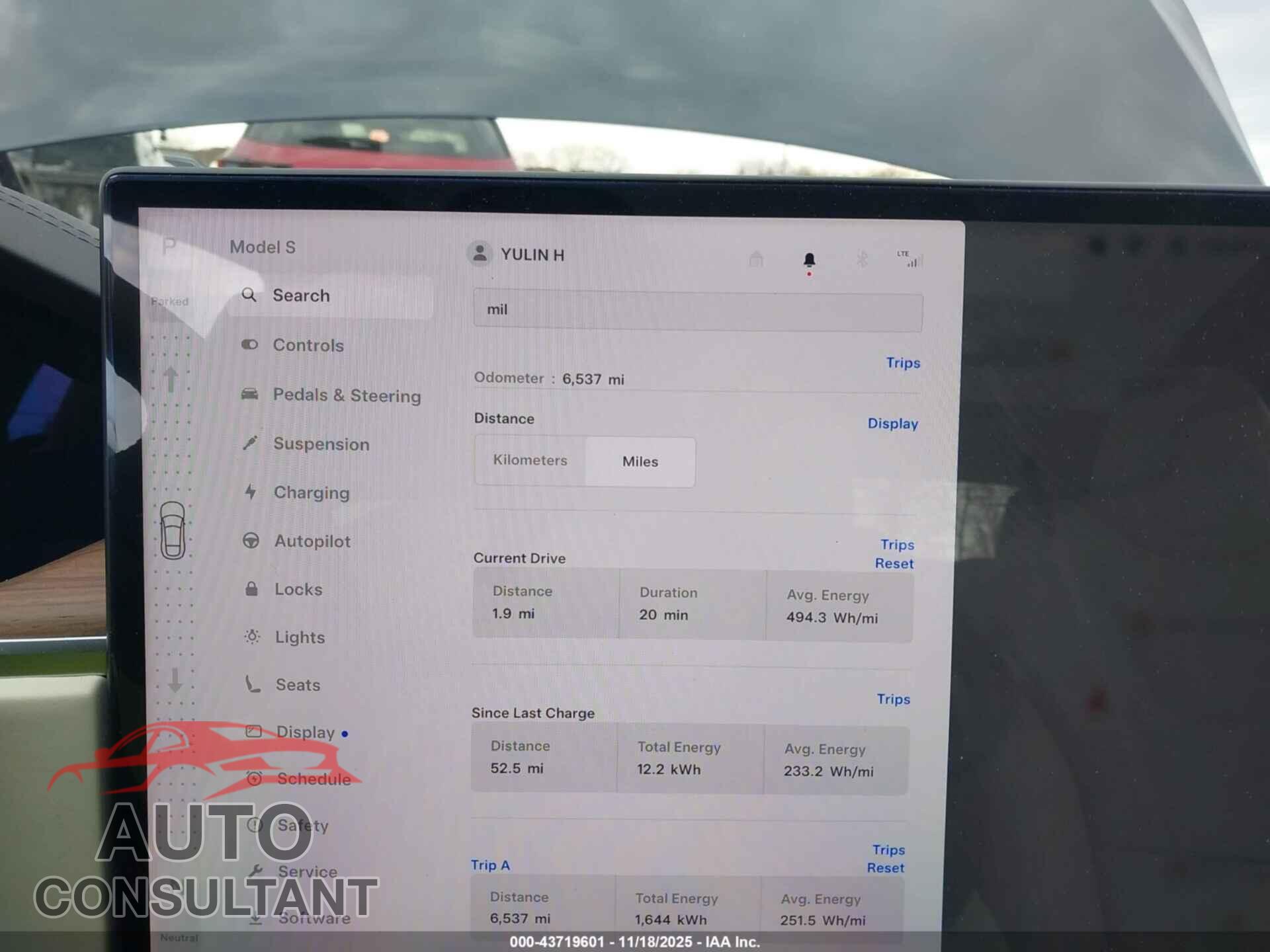 TESLA MODEL S 2024 - 5YJSA1E53RF542952
