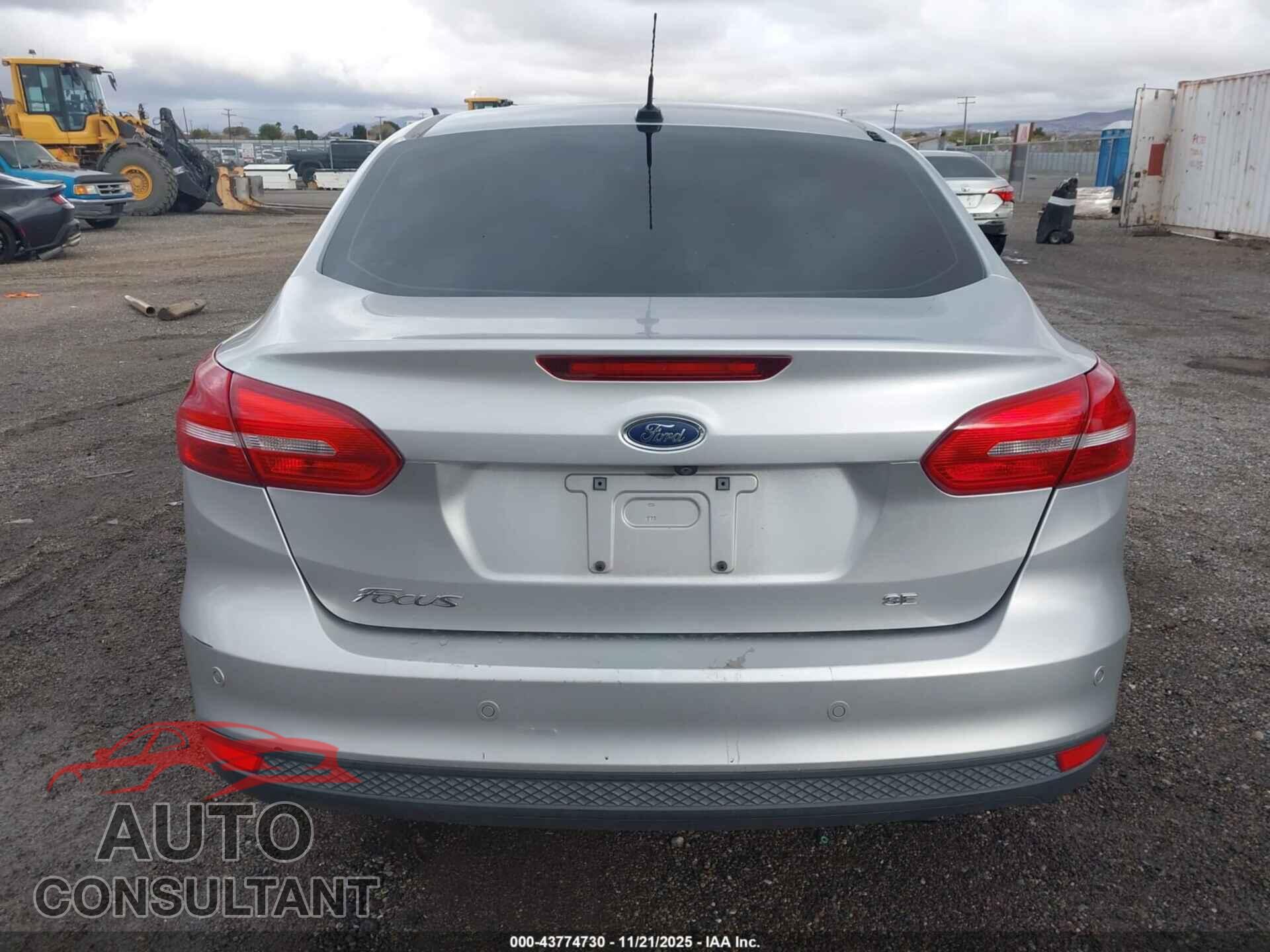 FORD FOCUS 2017 - 1FADP3H29HL206521