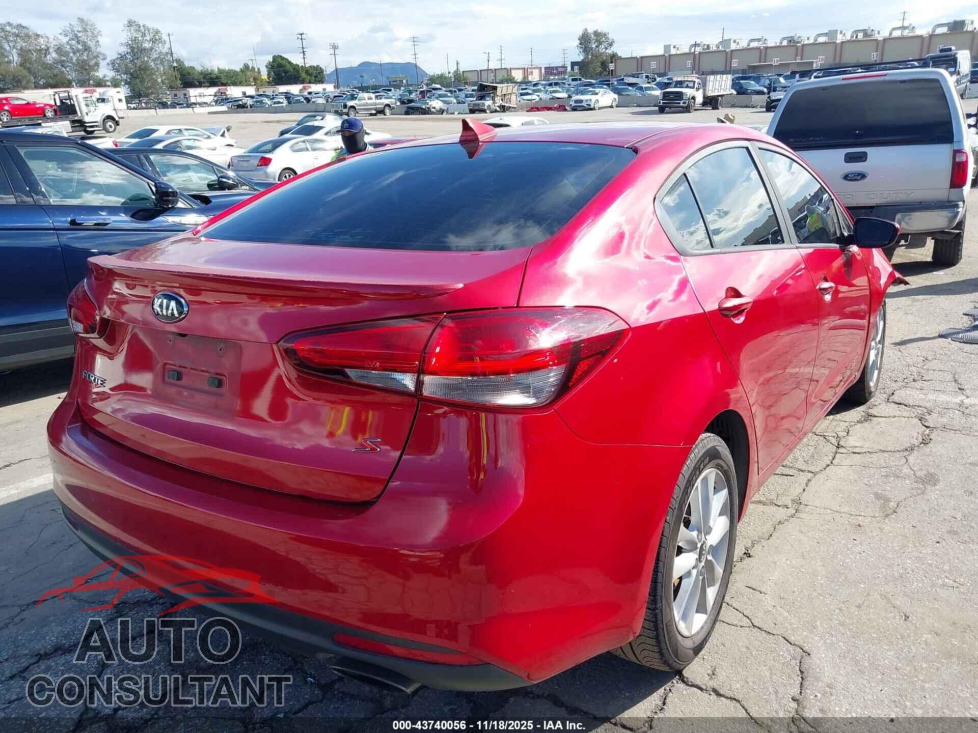 KIA FORTE 2017 - 3KPFL4A70HE045589
