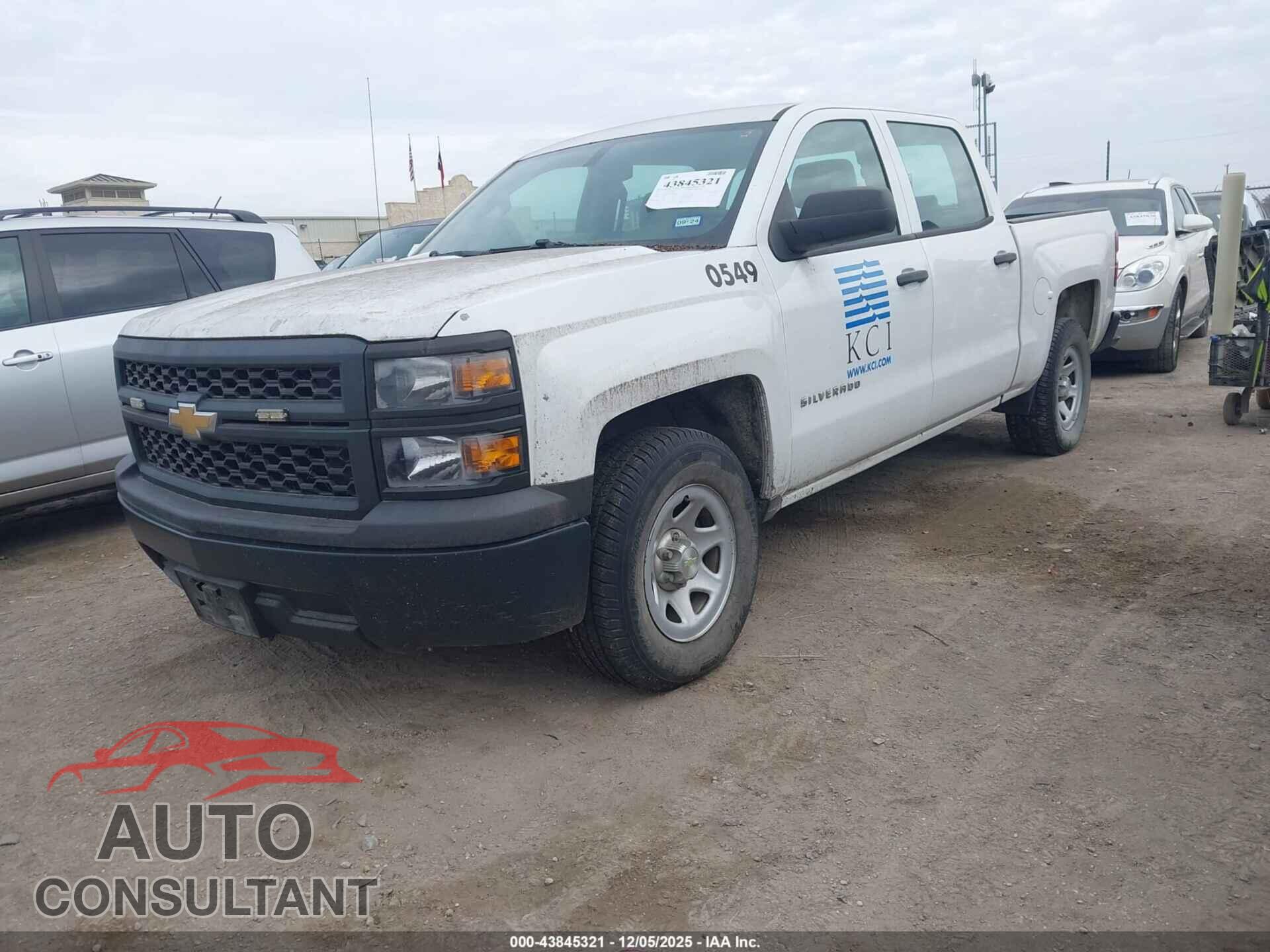 CHEVROLET SILVERADO 1500 2014 - 3GCPCPEC2EG528675