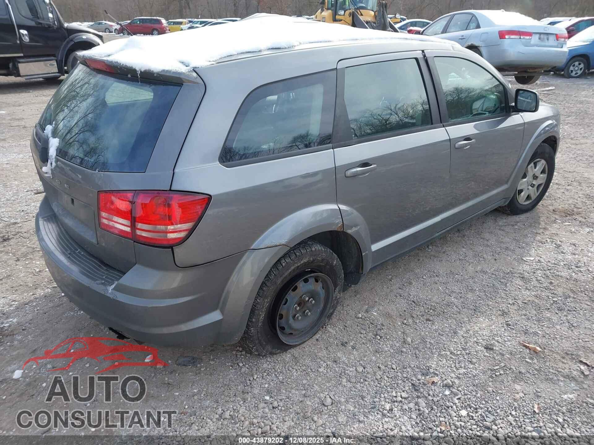 DODGE JOURNEY 2012 - 3C4PDCAB7CT255787