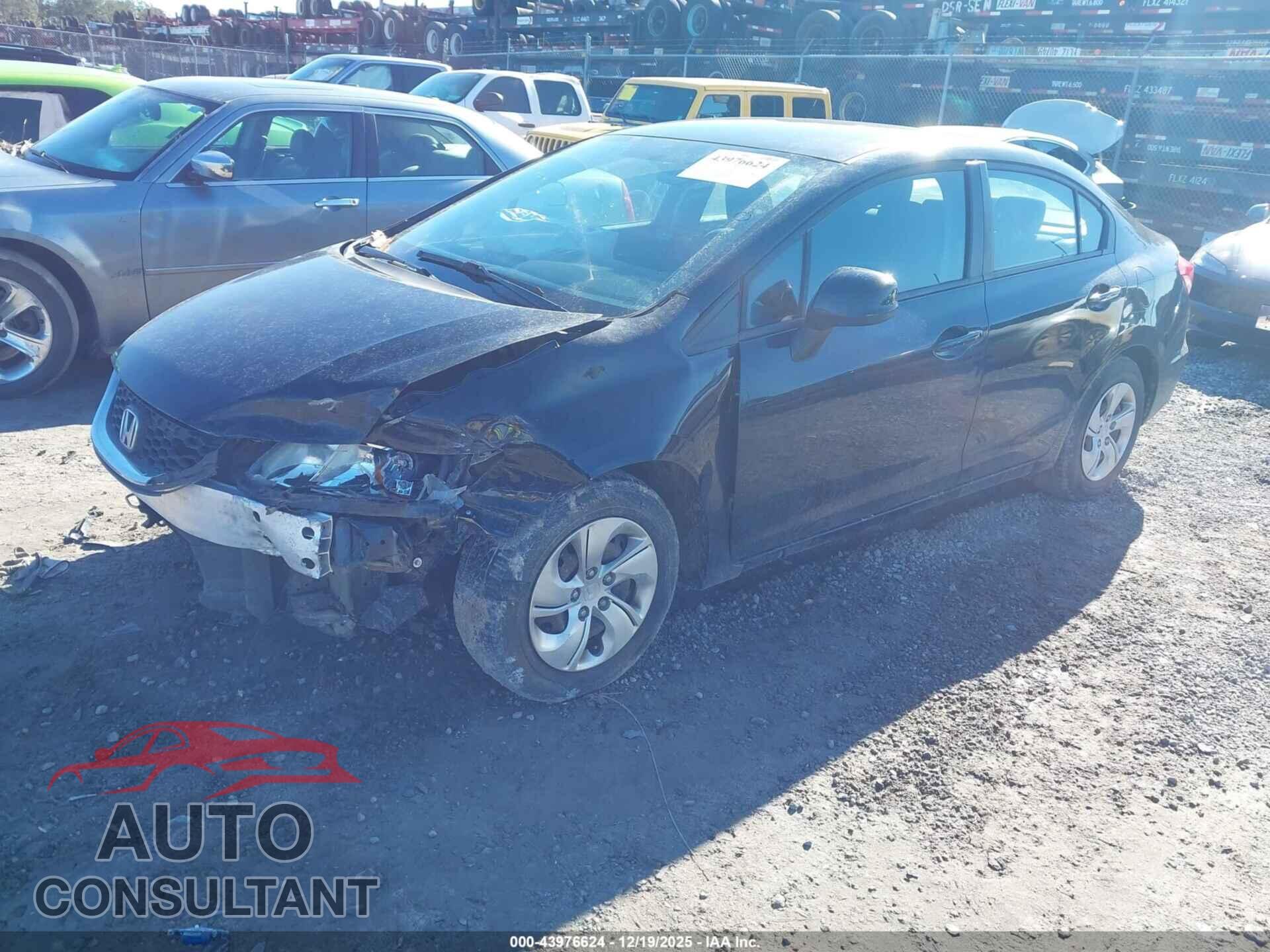 HONDA CIVIC 2013 - 19XFB2E52DE028755