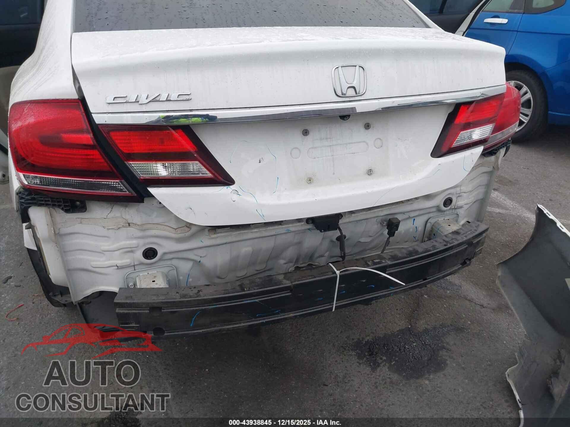 HONDA CIVIC 2014 - 19XFB2F88EE215931