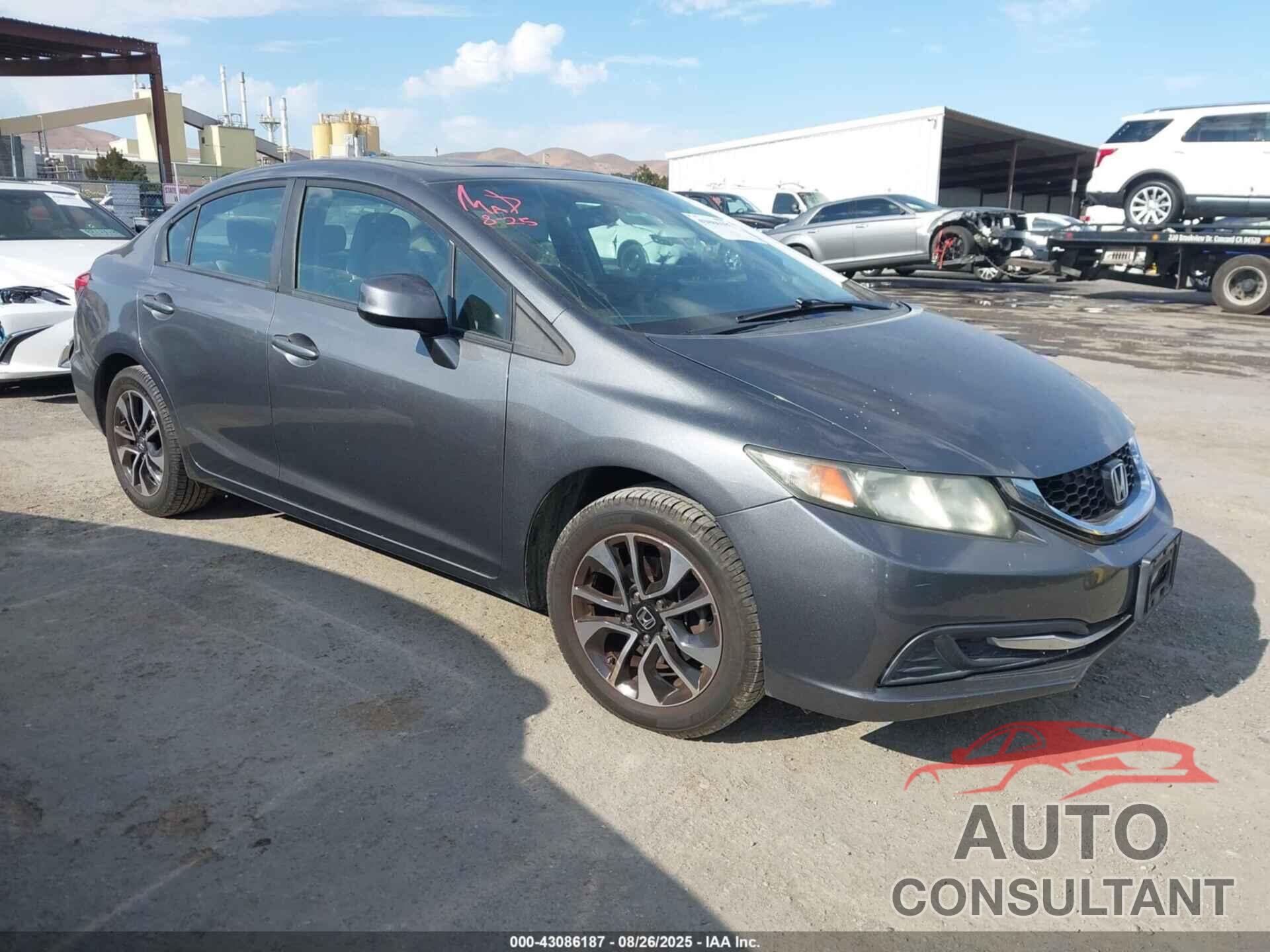 HONDA CIVIC 2013 - 19XFB2F84DE225029