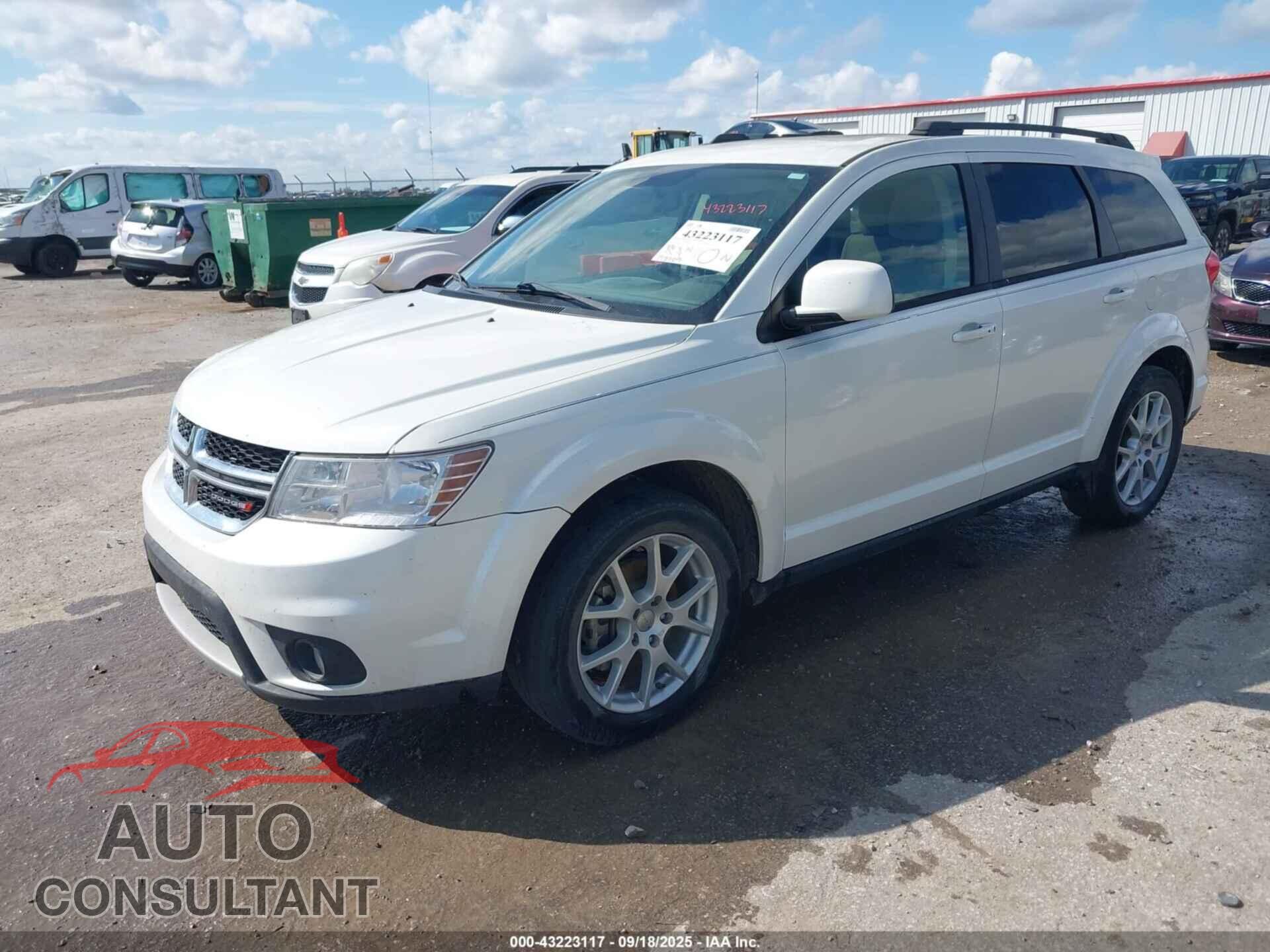 DODGE JOURNEY 2014 - 3C4PDCBB2ET255763