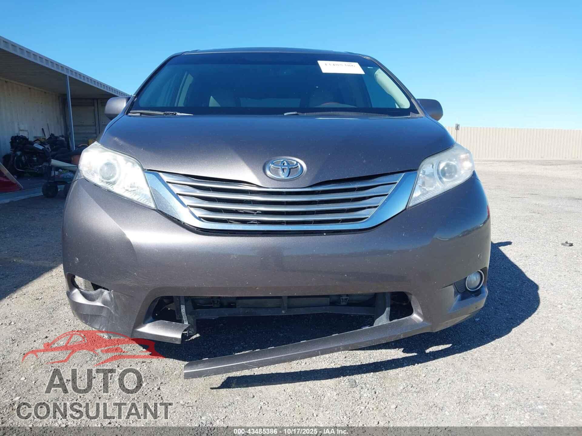 TOYOTA SIENNA 2012 - 5TDDK3DC7CS034407
