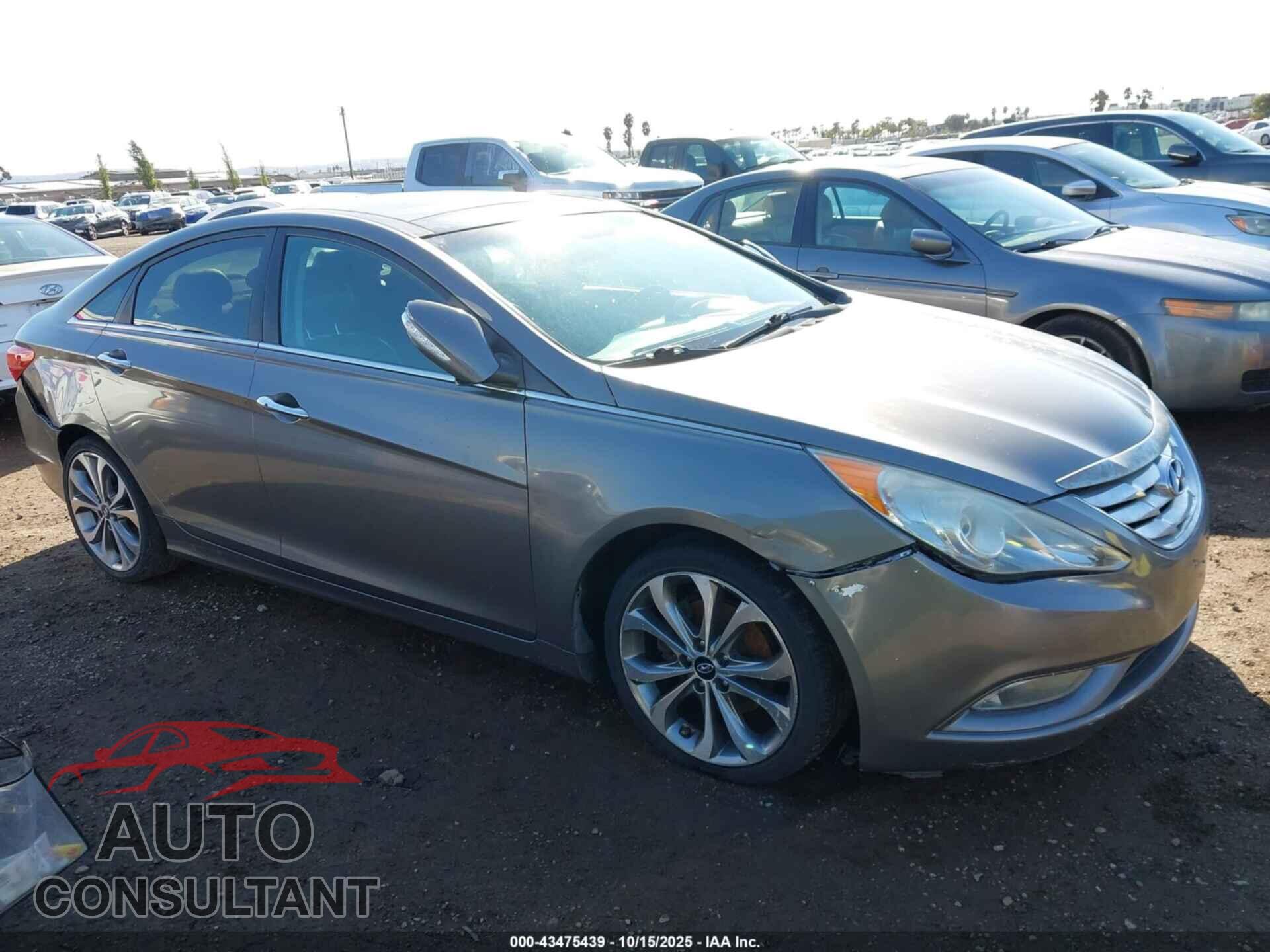 HYUNDAI SONATA 2013 - 5NPEC4AB8DH621452