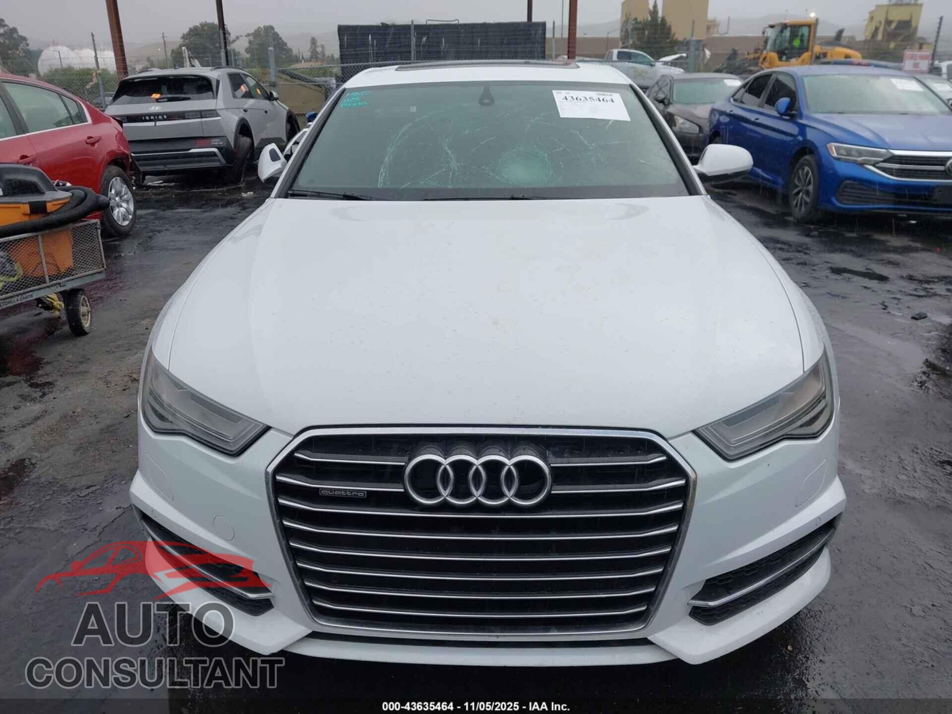 AUDI A6 2016 - WAUGFAFC6GN099633